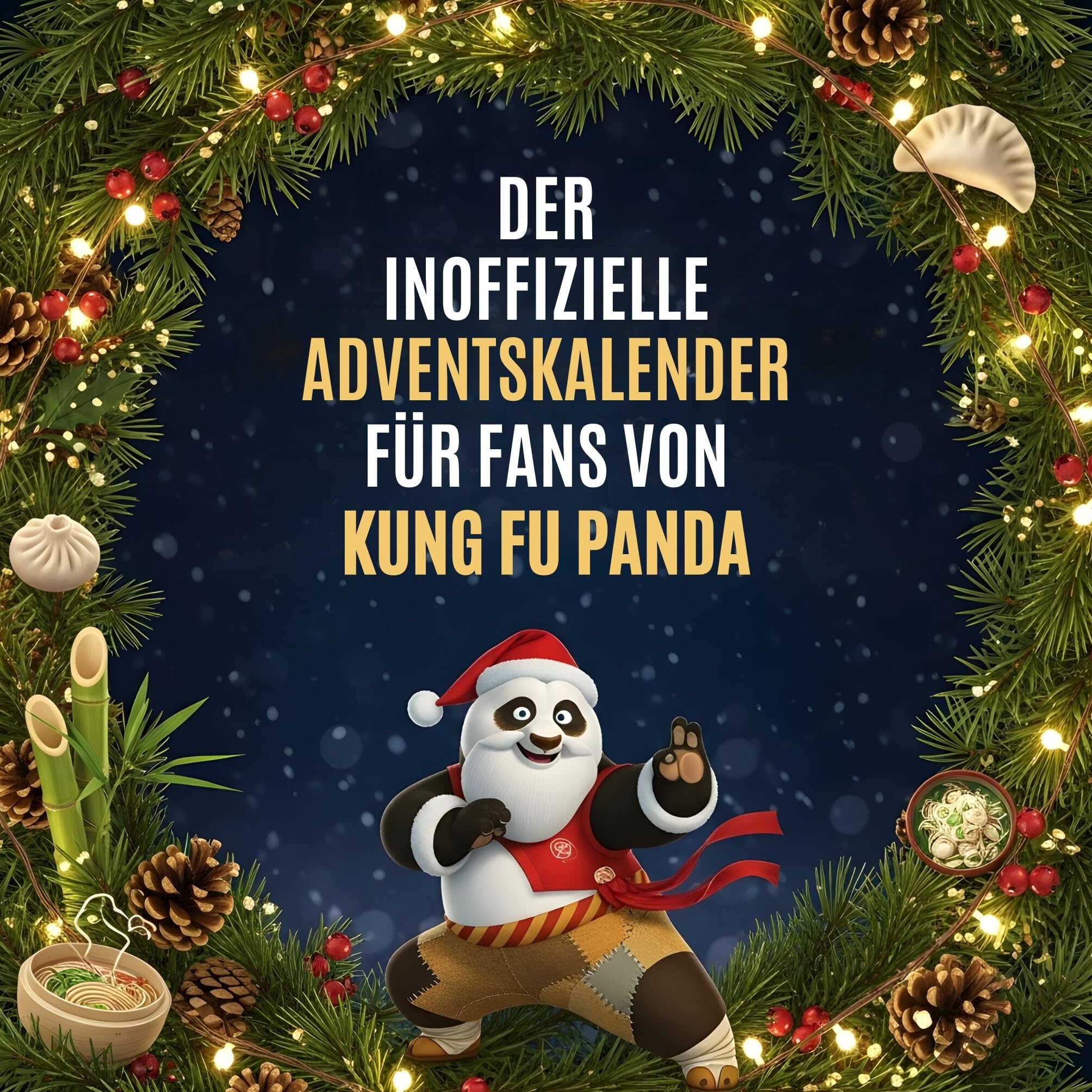 Der inoffizielle Adventskalender für Fans von Kung Fu Panda Humour & Satire