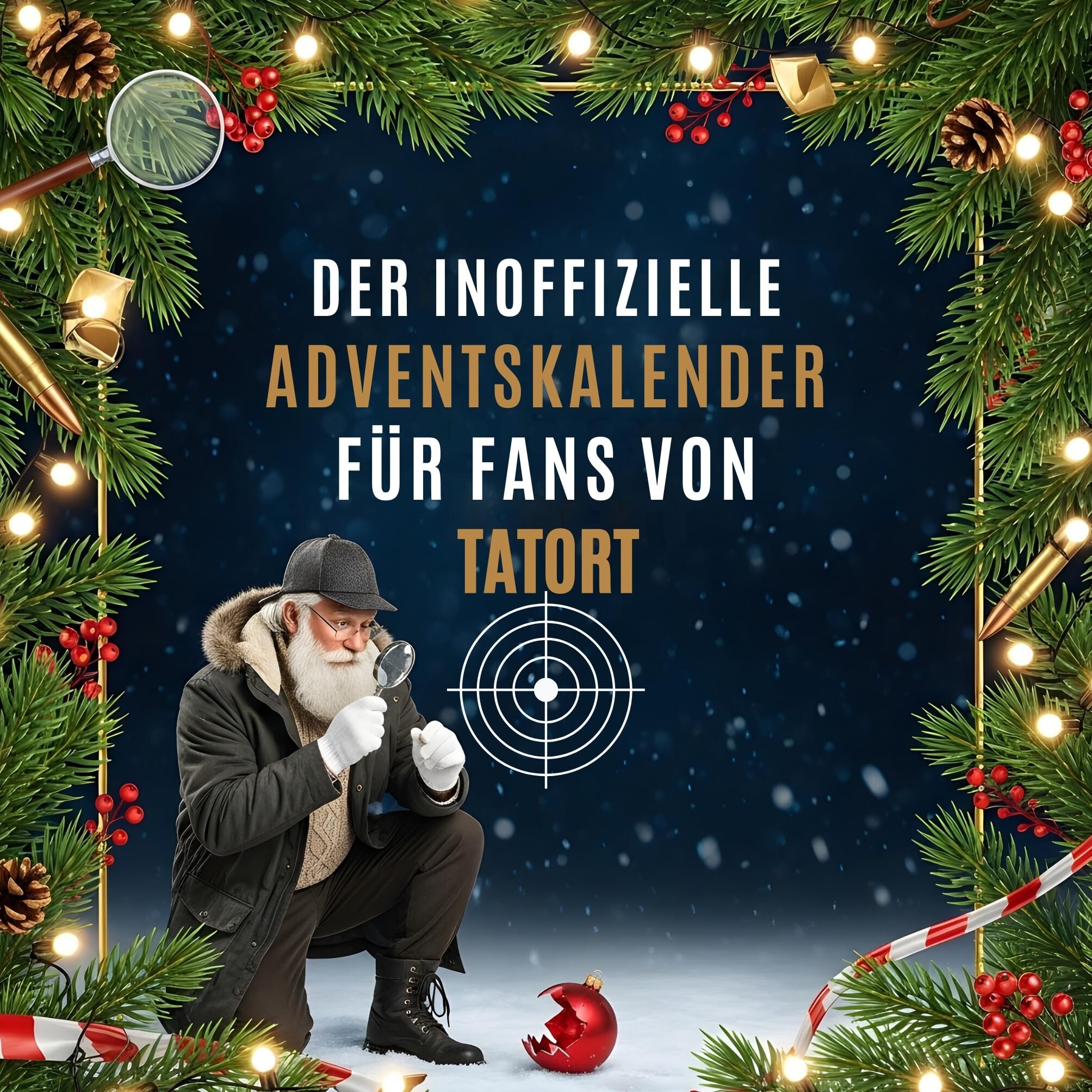 Der inoffizielle Adventskalender für Fans von Tatort Humour & Satire