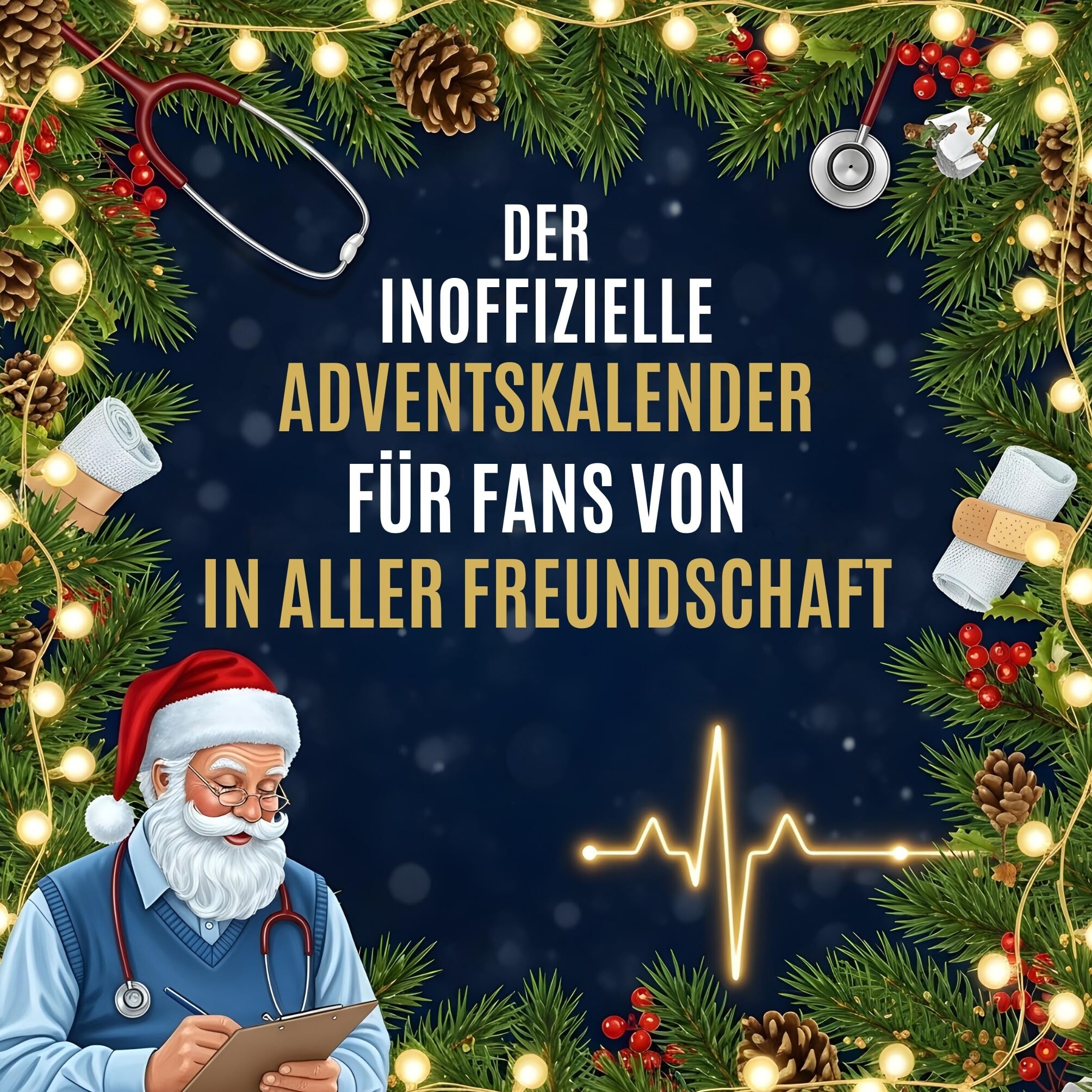 Der inoffizielle Adventskalender für Fans von In aller Freundschaft Humour & Satire