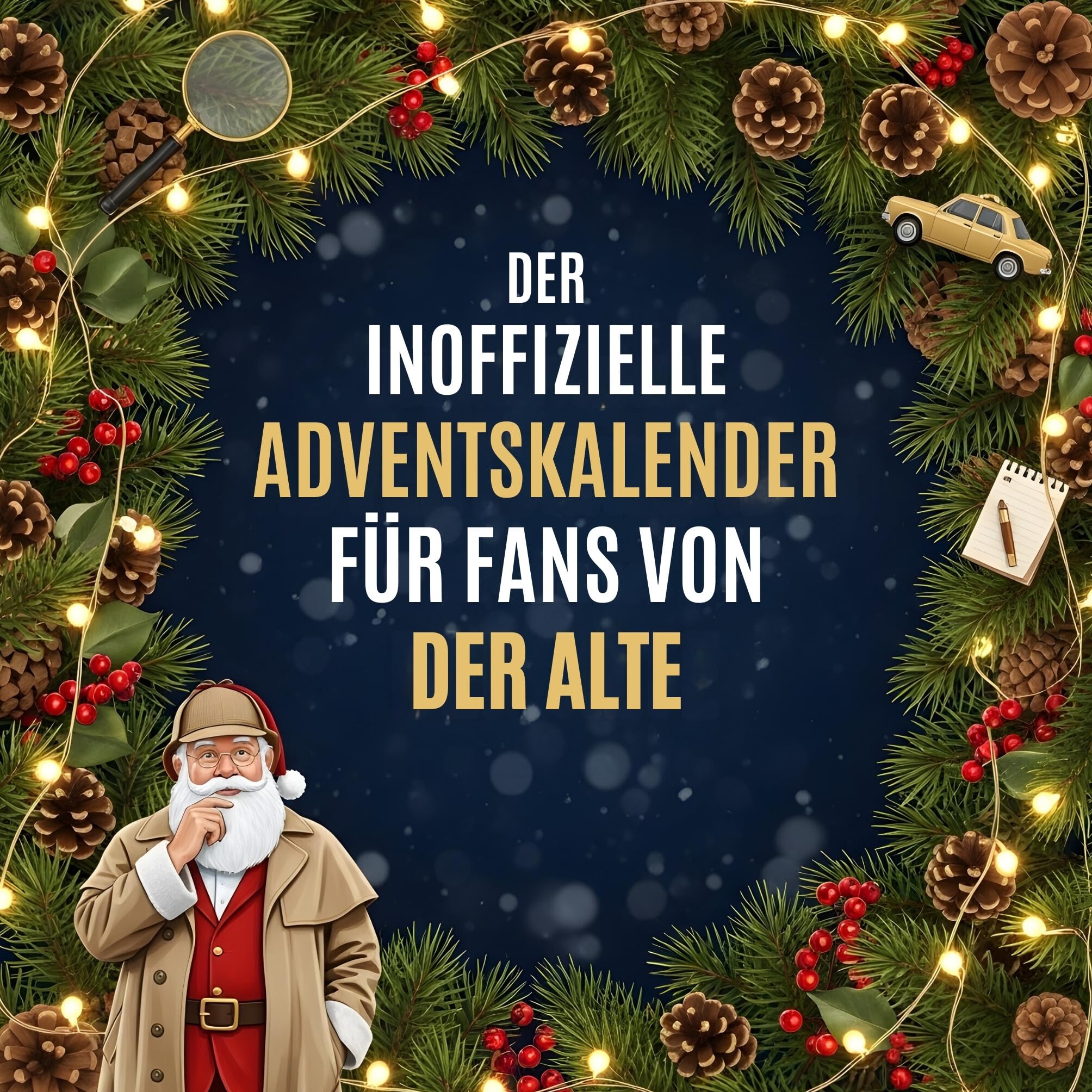 Der inoffizielle Adventskalender für Fans von Der Alte Humour & Satire