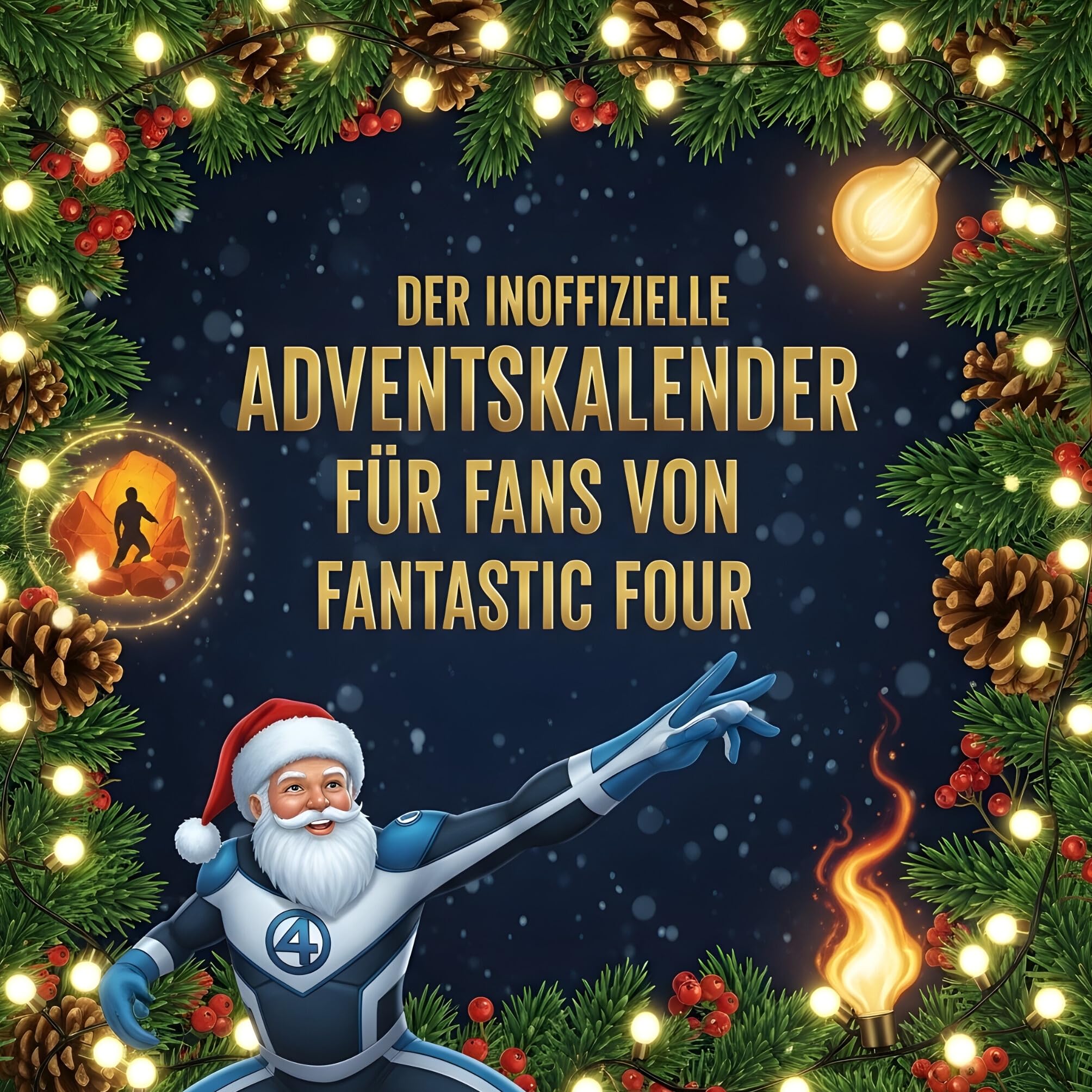 Der inoffizielle Adventskalender für Fans von Fantastic Four Humour & Satire