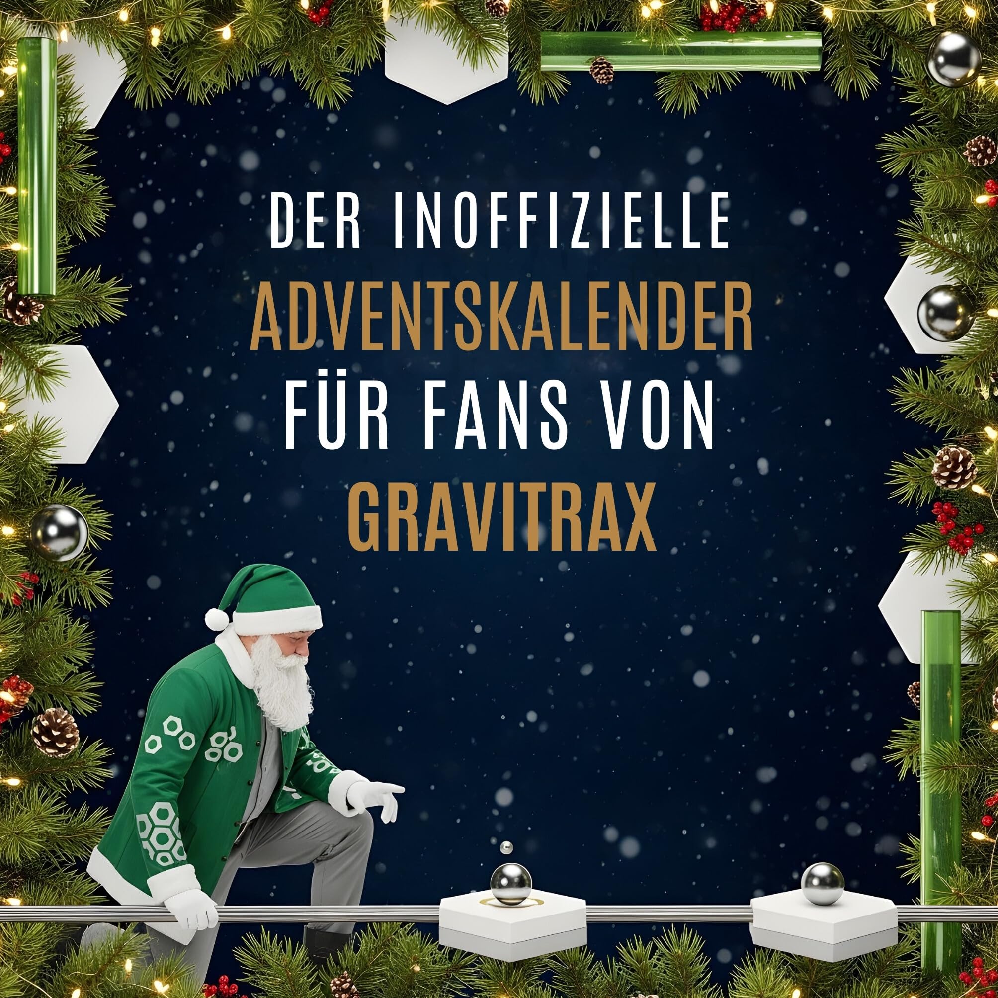Der inoffizielle Adventskalender für Fans von GraviTrax Humour & Satire