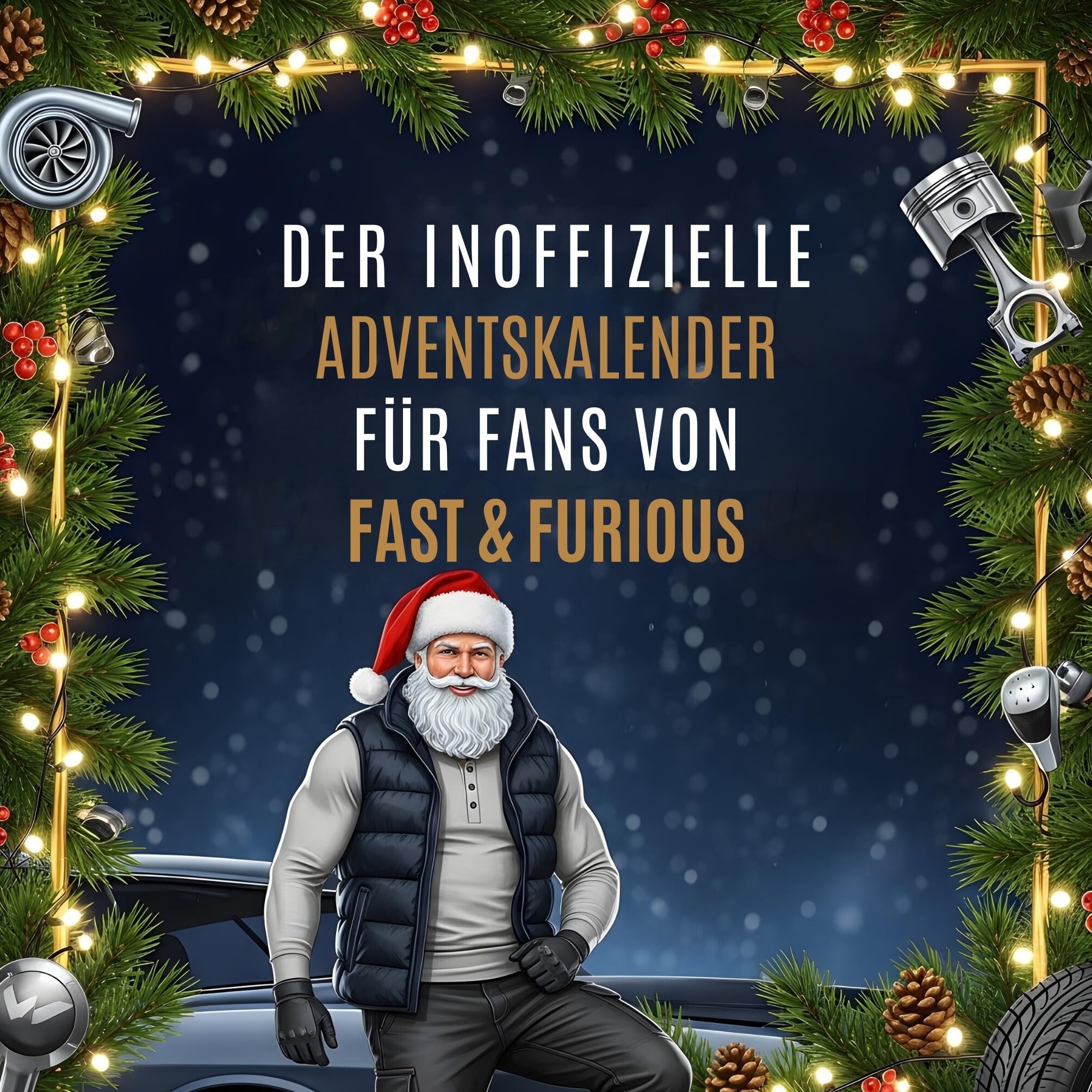Der inoffizielle Adventskalender für Fans von Fast & Furious Humour & Satire