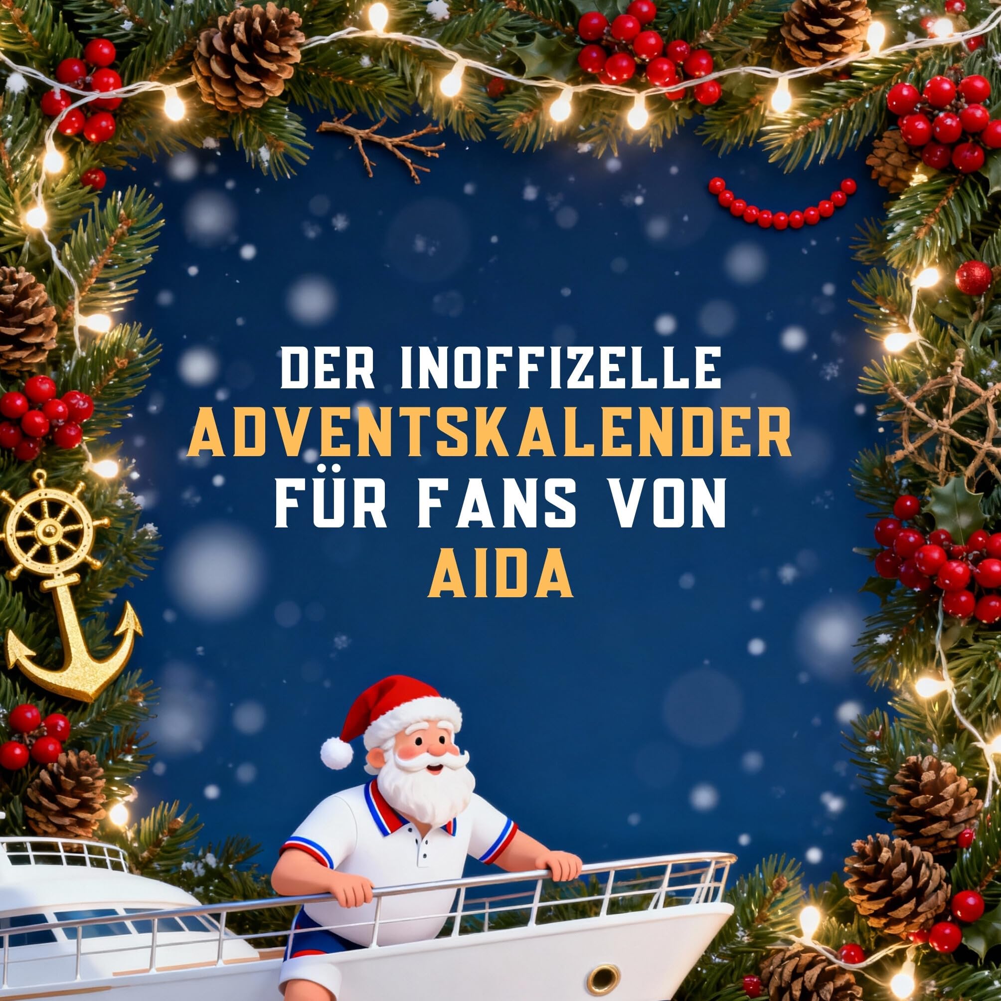 Der inoffizielle Adventskalender für Fans von AIDA Kreuzfahrten Humour & Satire