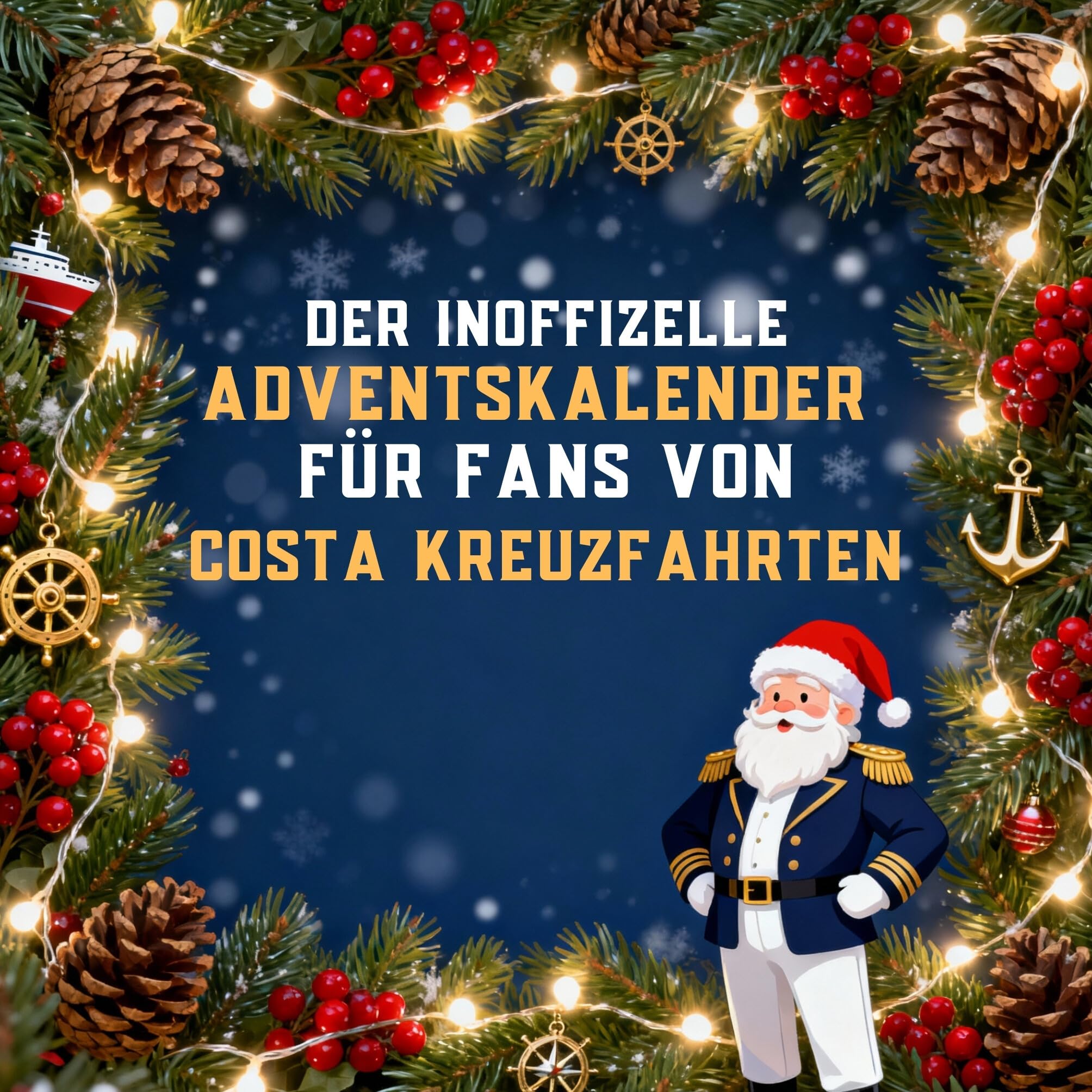 Der inoffizielle Adventskalender für Fans von Costa Kreuzfahrten Humour & Satire