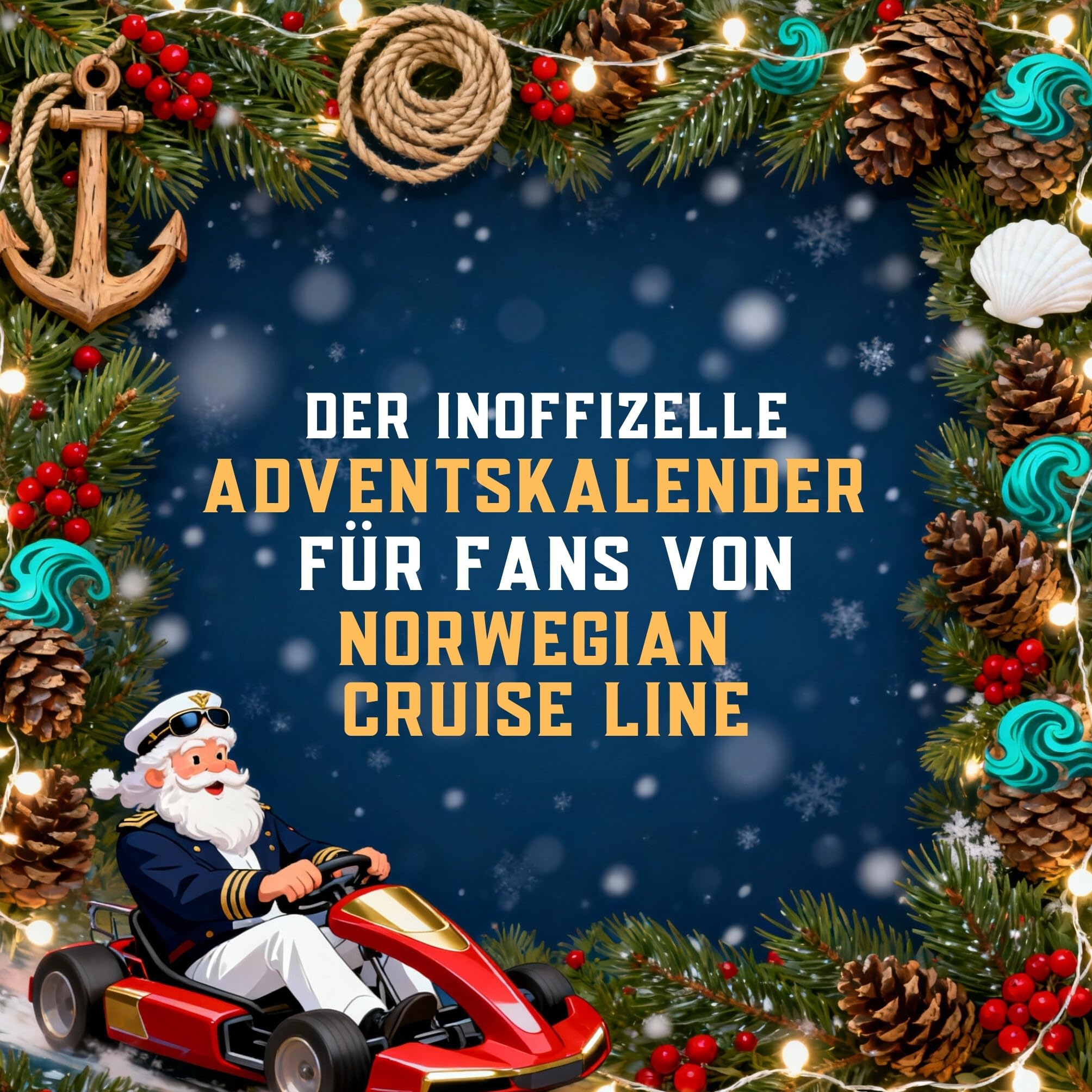 Der inoffizielle Adventskalender für Fans von Norwegian Cruise Line Humour & Satire