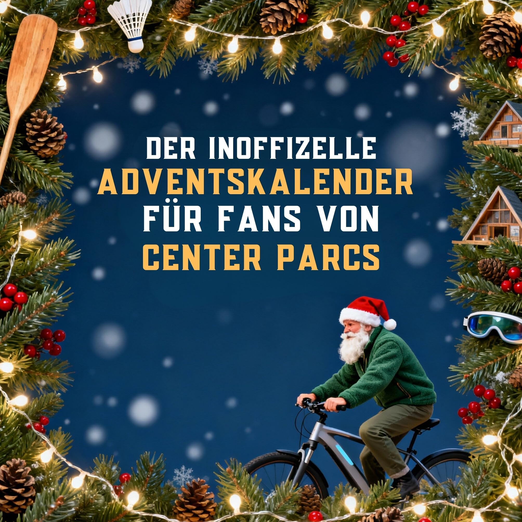 Der inoffizielle Adventskalender für Fans von Center Parcs Humour & Satire