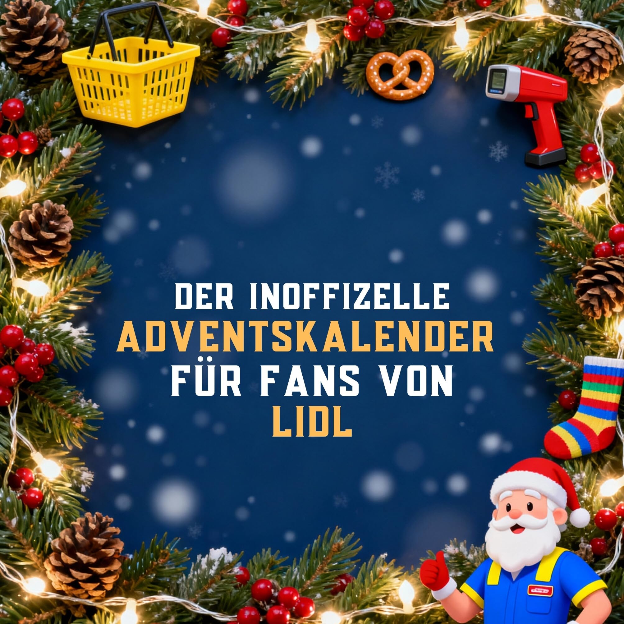 Der inoffizielle Adventskalender für Fans von Lidl Humour & Satire
