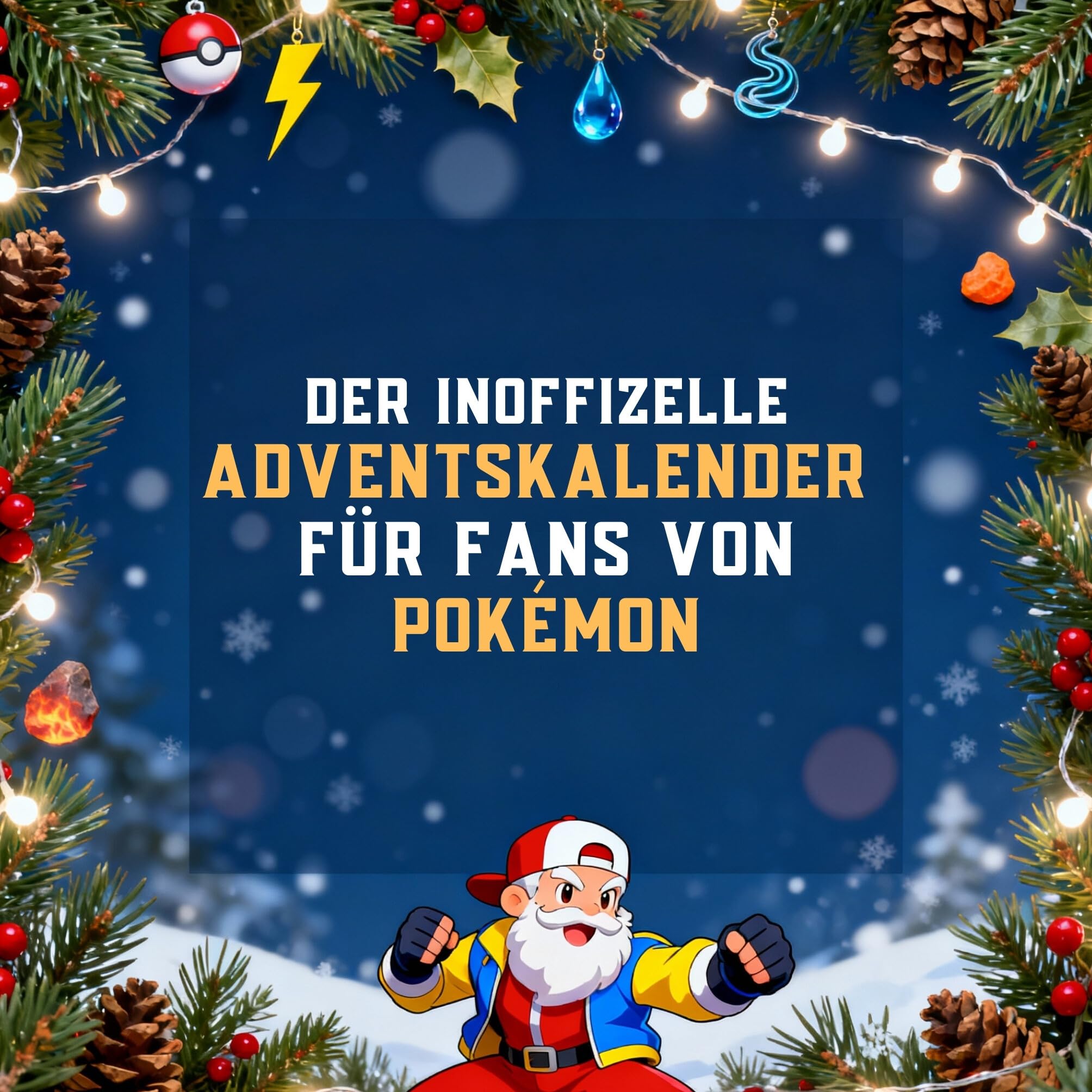 Der inoffizielle Adventskalender für Fans von Pokémon Humour & Satire