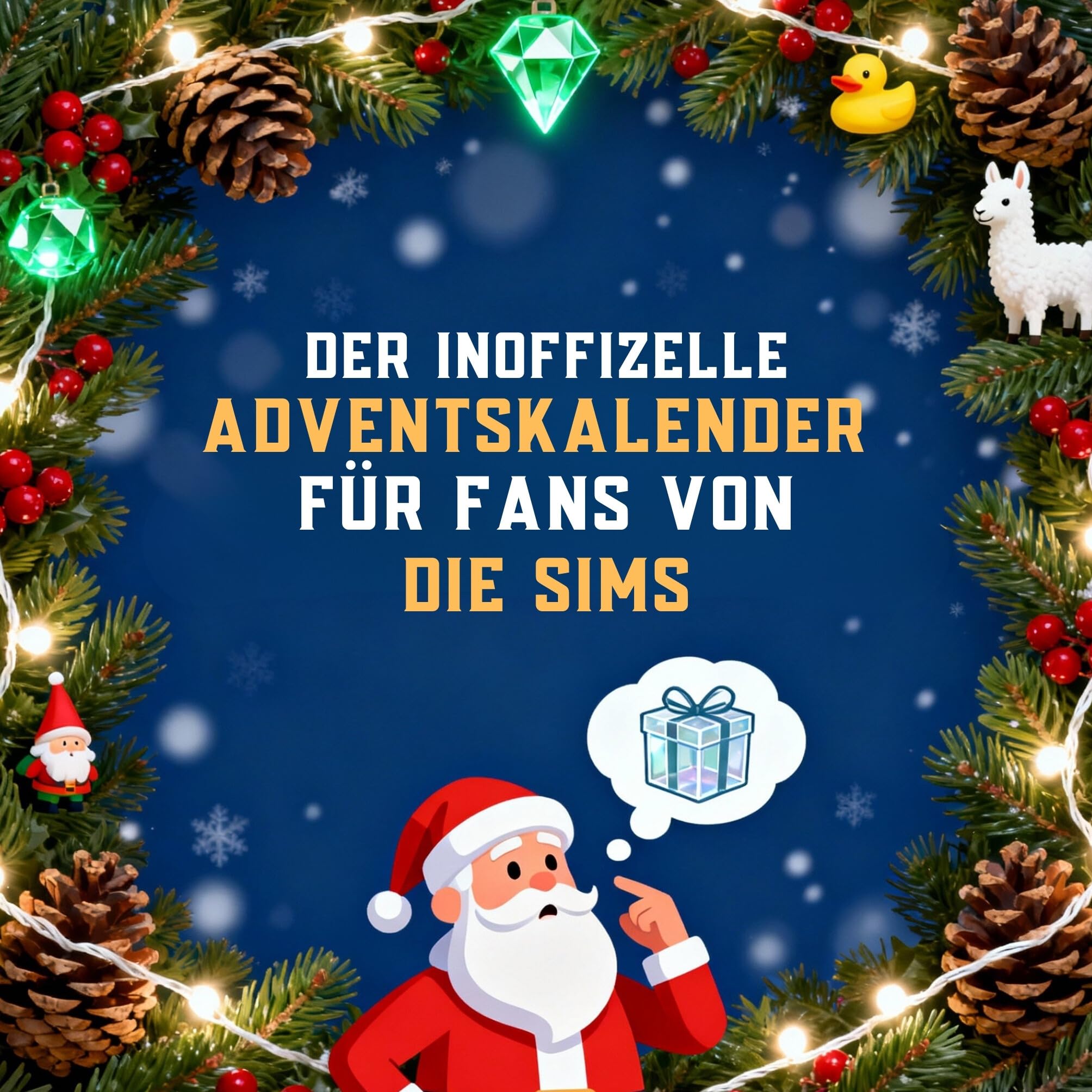 Der inoffizielle Adventskalender für Fans von Die Sims Humour & Satire
