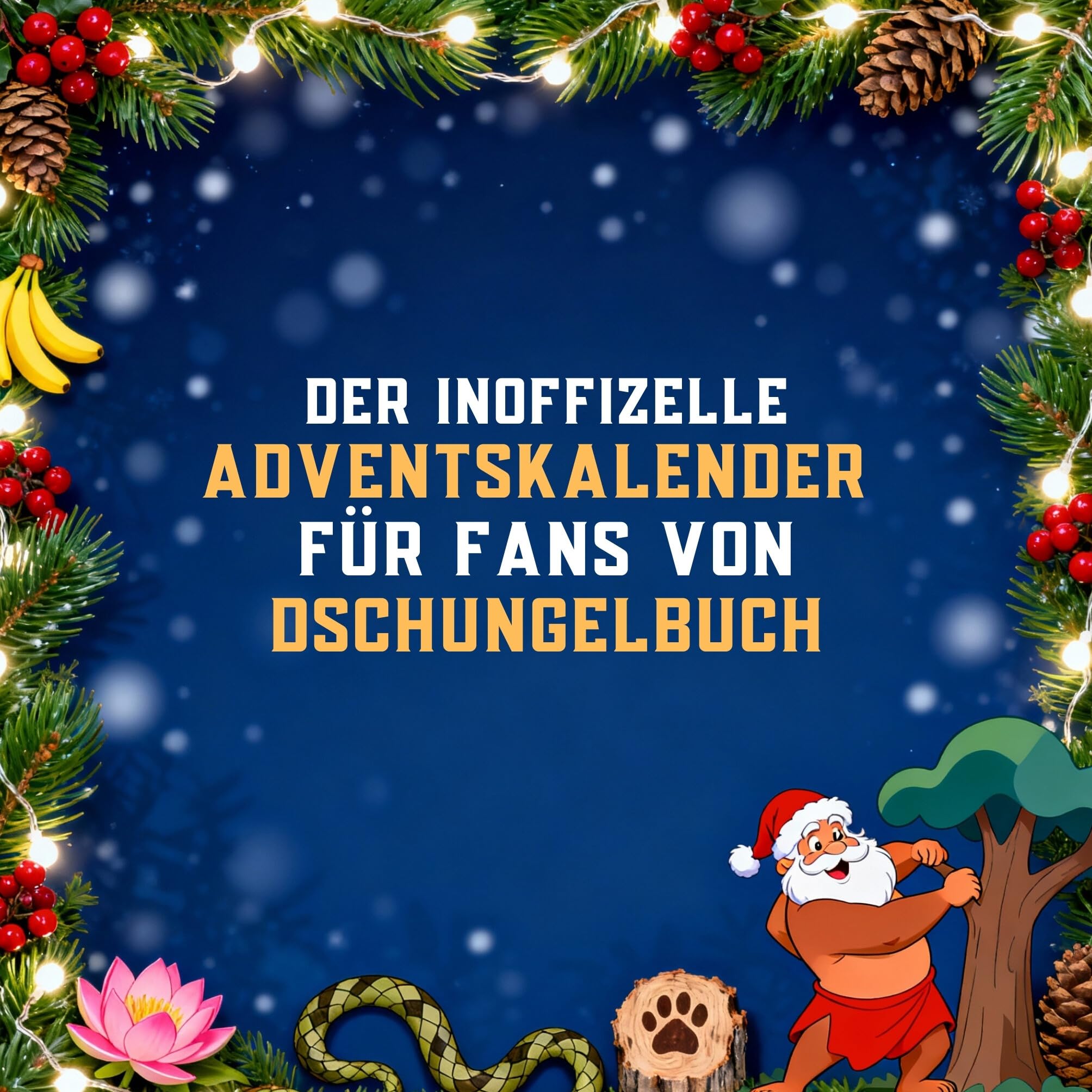 Der inoffizielle Adventskalender für Fans vom Dschungelbuch Humour & Satire