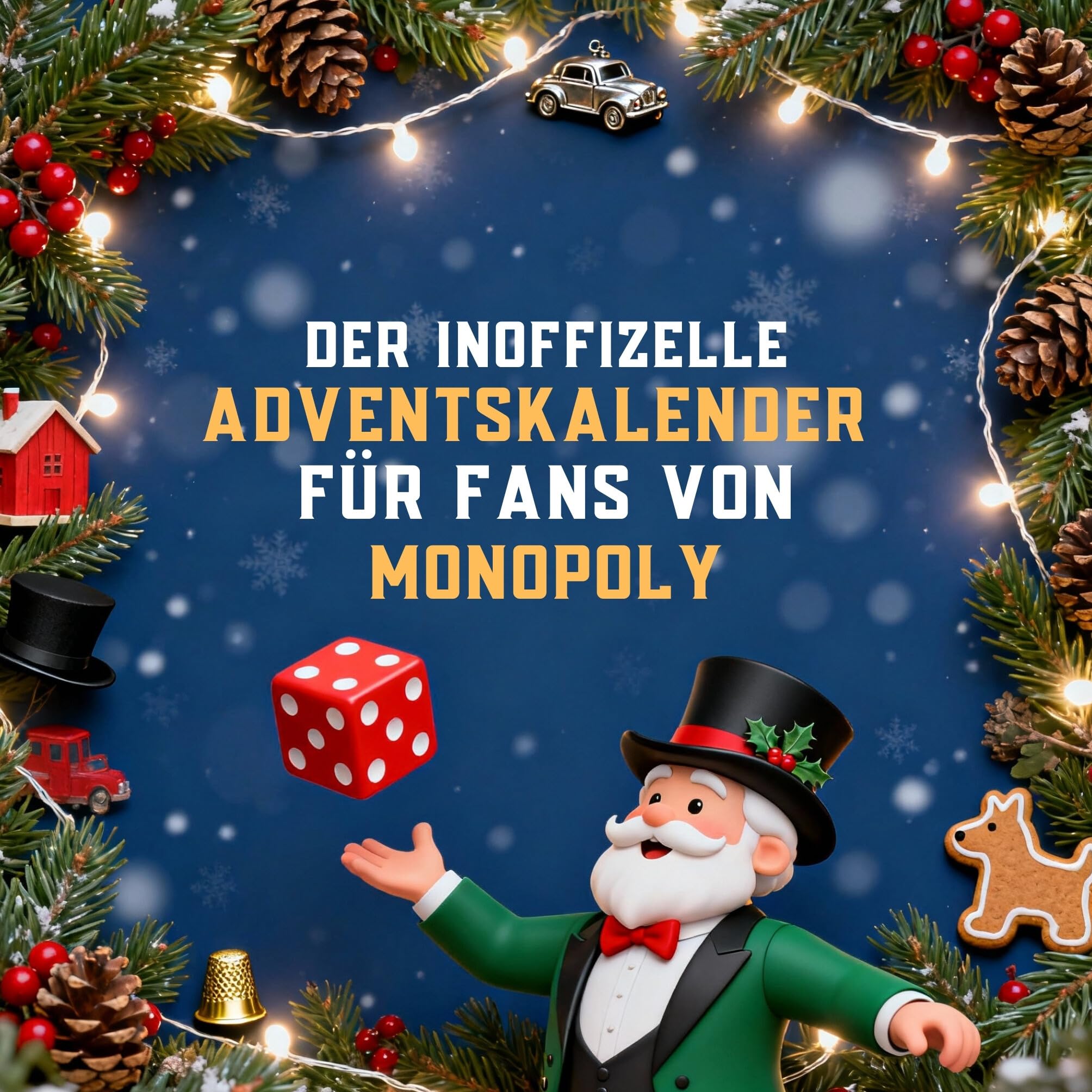 Der inoffizielle Adventskalender für Fans von Monopoly Humour & Satire