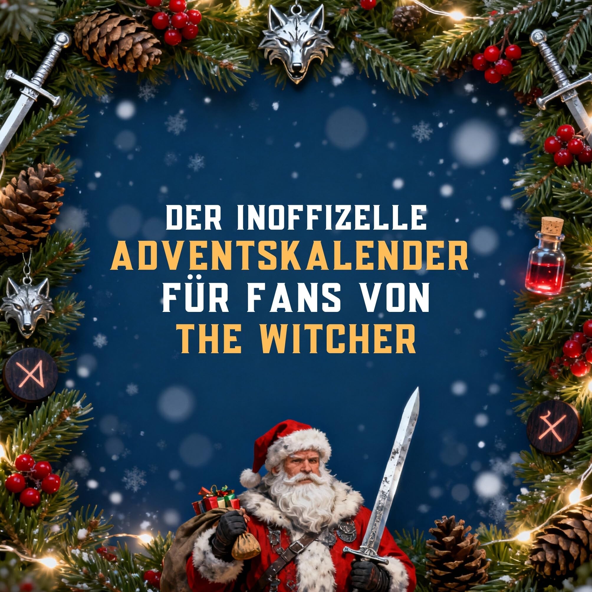 Der inoffizielle Adventskalender für Fans von The Witcher Humour & Satire