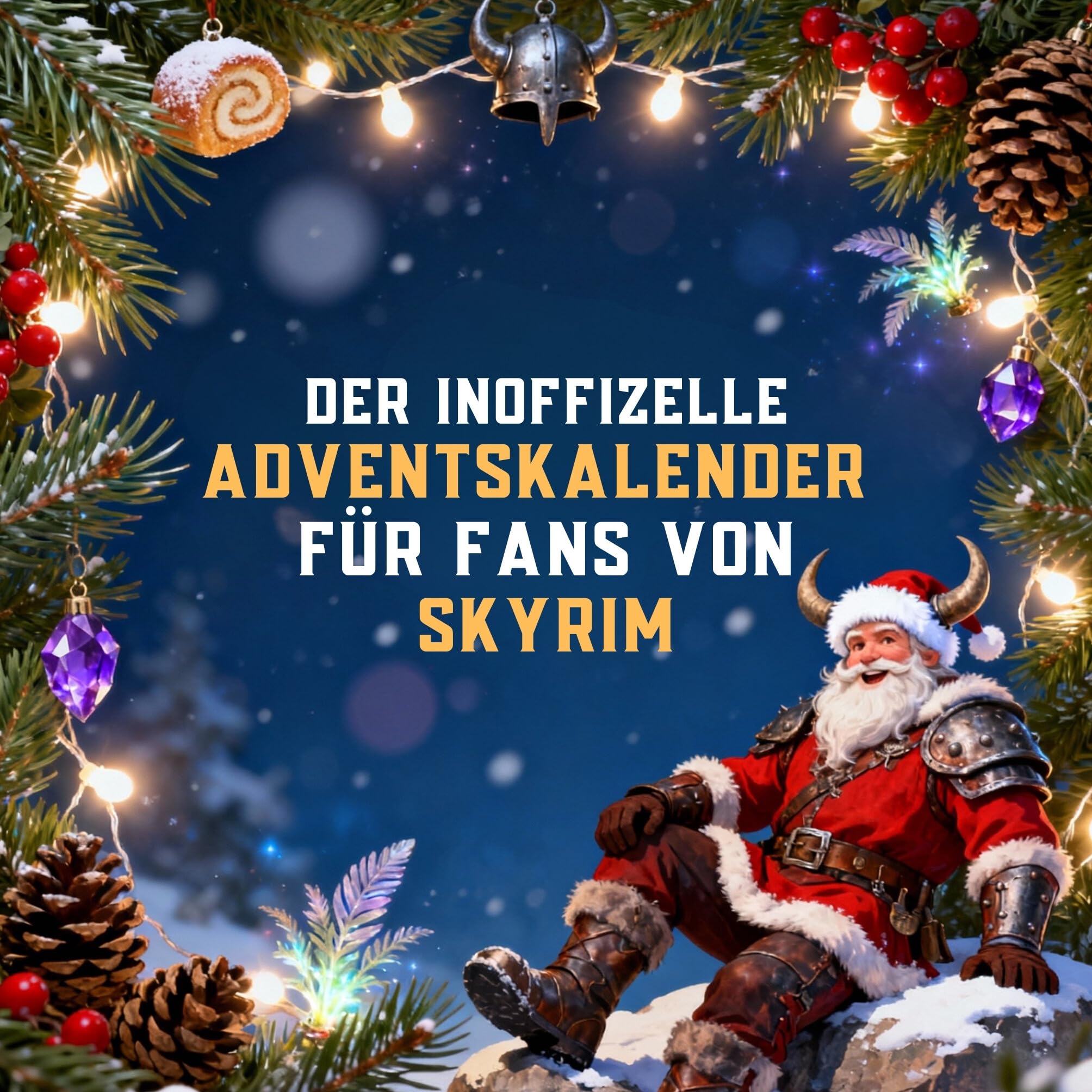 Der inoffizielle Adventskalender für Fans von Skyrim Humour & Satire