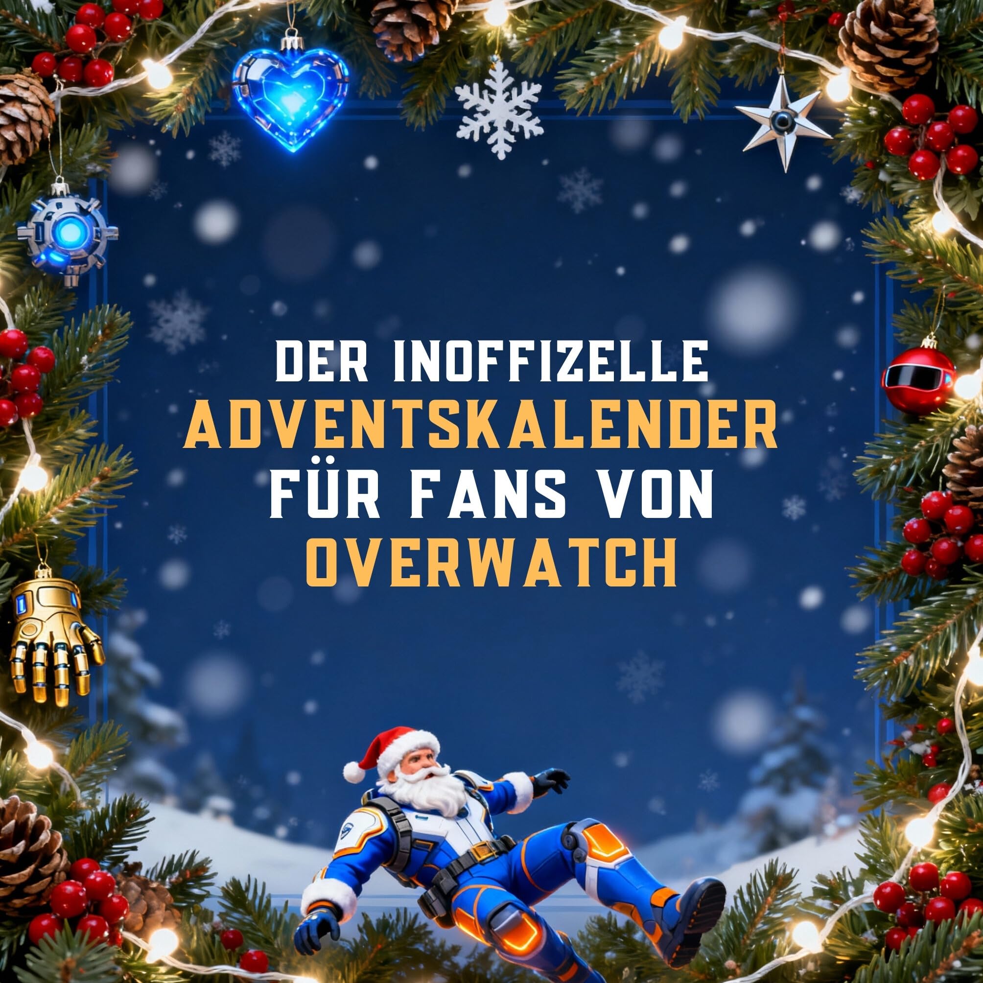 Der inoffizielle Adventskalender für Fans von Overwatch Humour & Satire