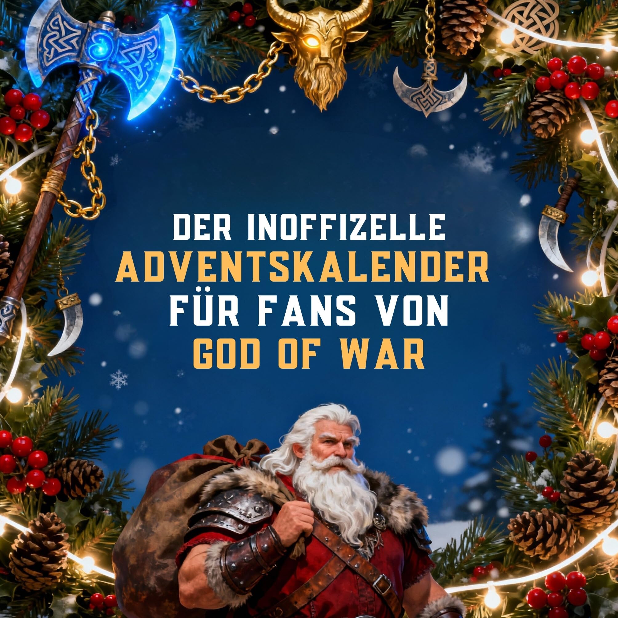 Der inoffizielle Adventskalender für Fans von God of War Humour & Satire