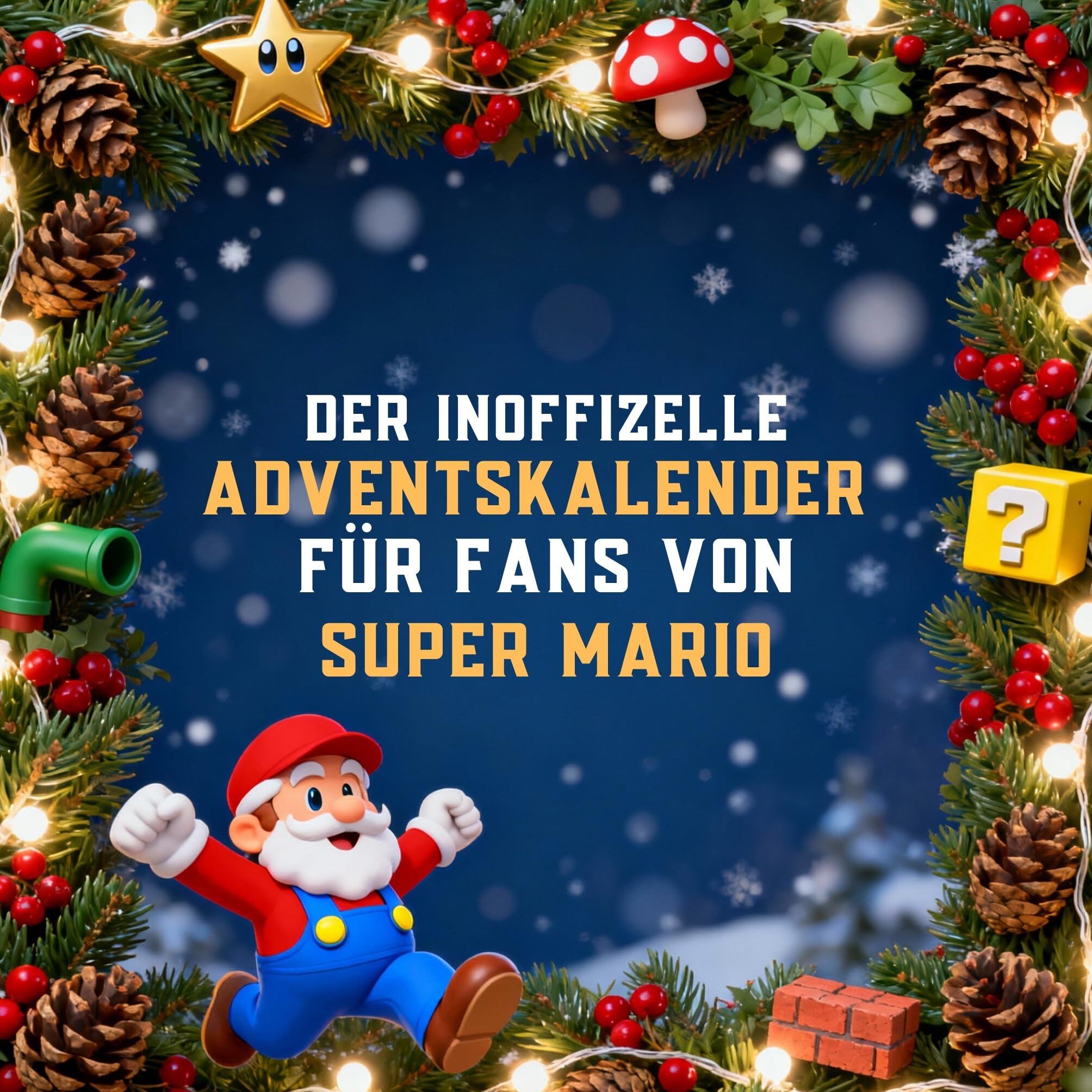 Der inoffizielle Adventskalender für Fans von Super Mario Humour & Satire