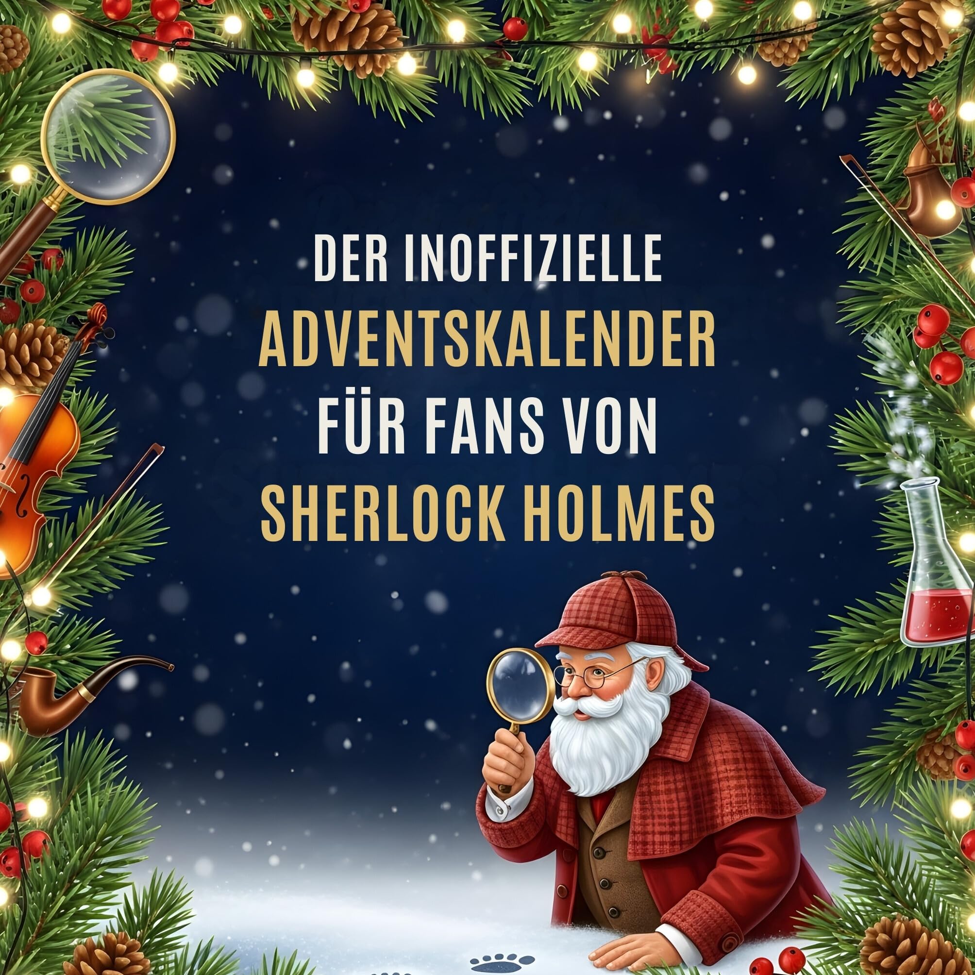 Der inoffizielle Adventskalender für Fans von Sherlock Holmes Humour & Satire
