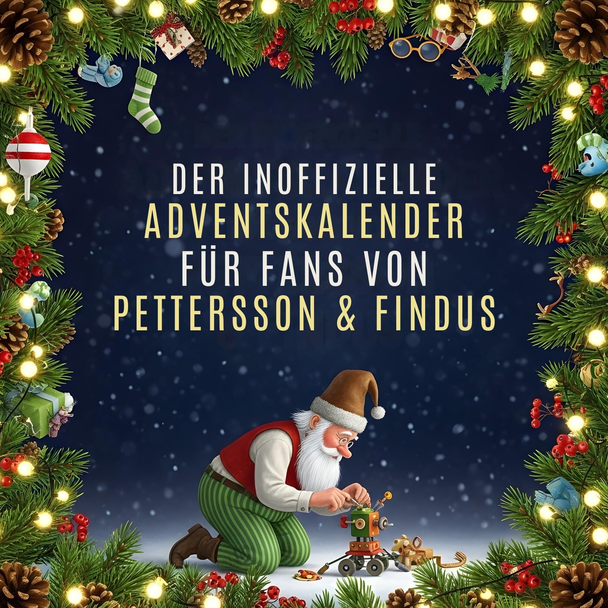 Der inoffizielle Adventskalender für Fans von Pettersson & Findus Humour & Satire