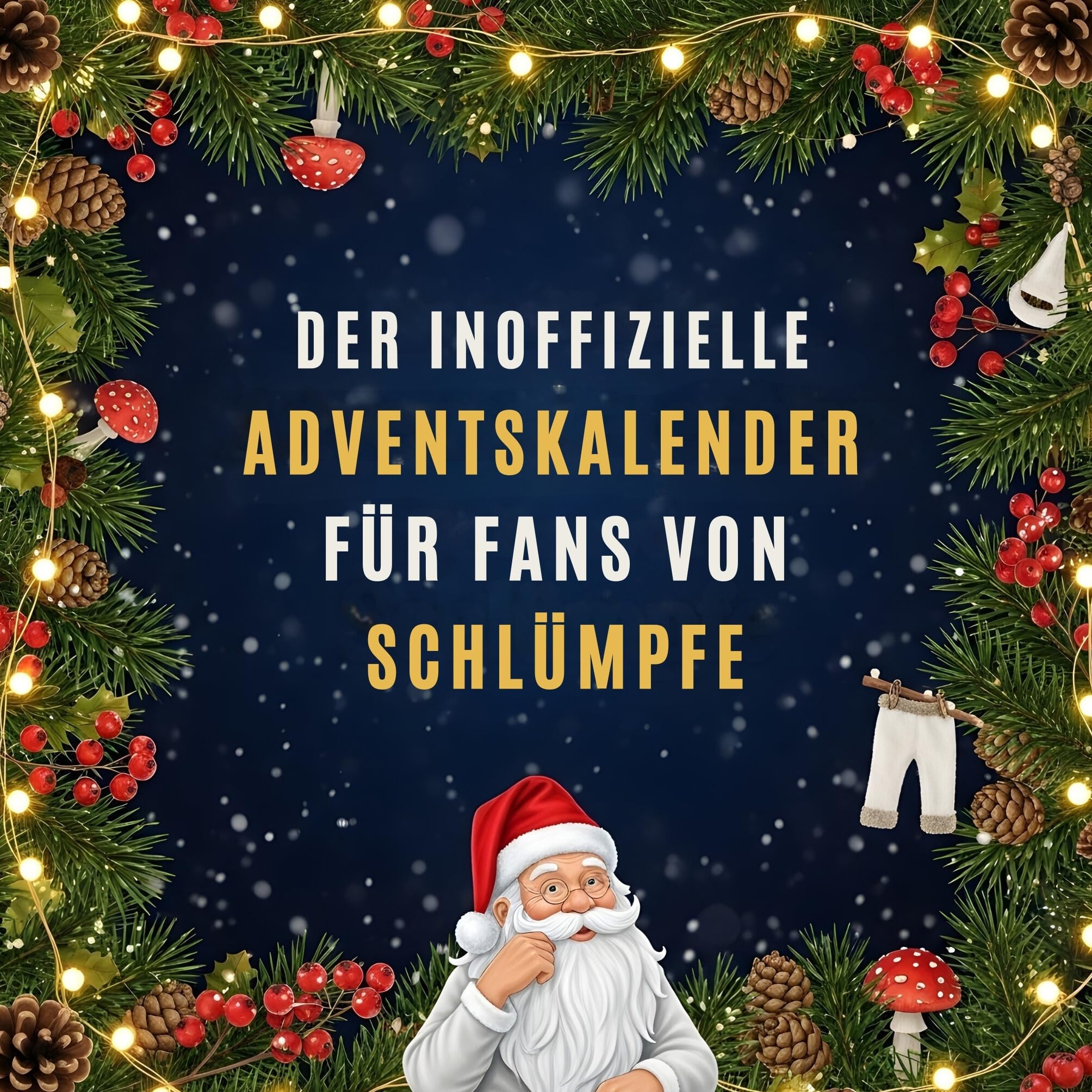 Der inoffizielle Adventskalender für Fans von Schlümpfe Humour & Satire