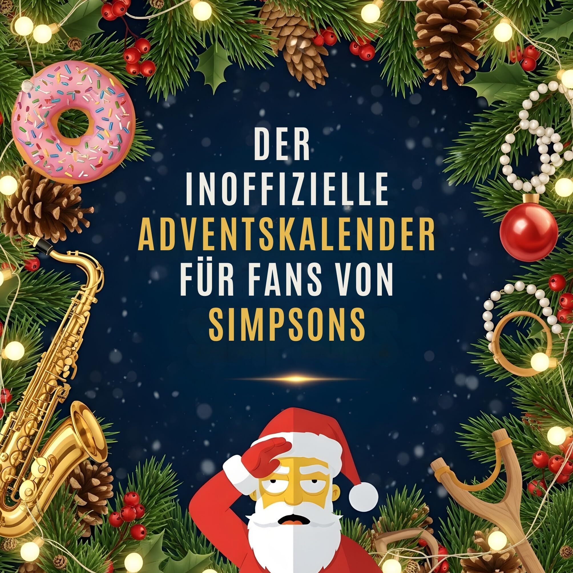 Der inoffizielle Adventskalender für Fans von Simpsons Humour & Satire
