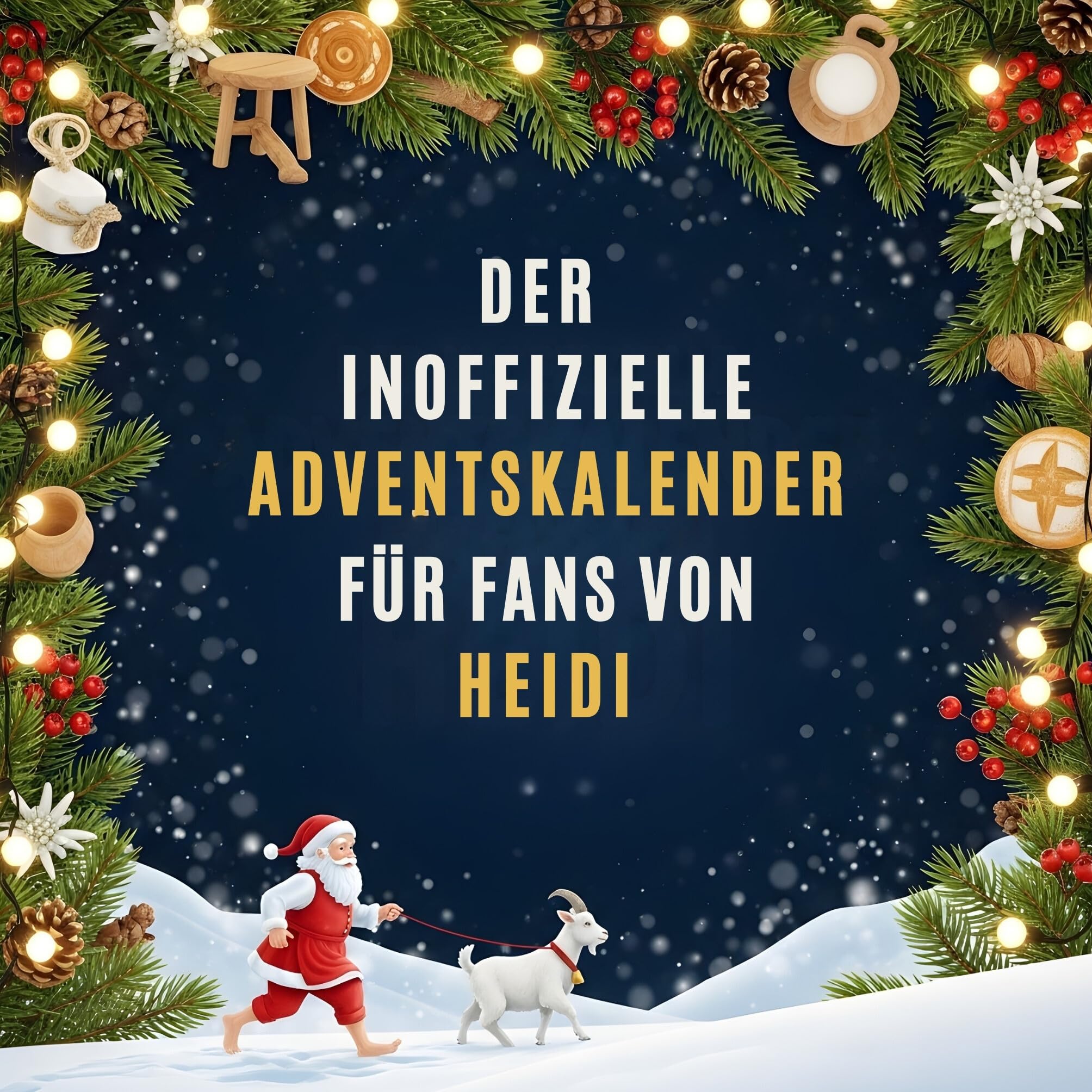 Der inoffizielle Adventskalender für Fans von Heidi Humour & Satire