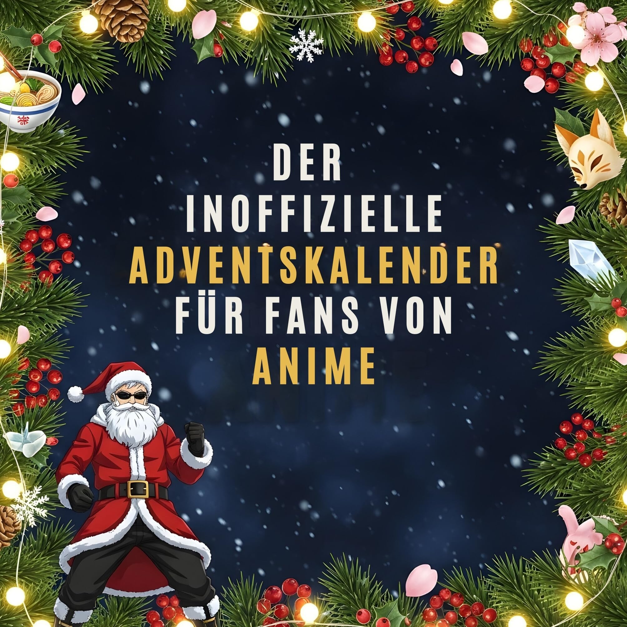 Der inoffizielle Adventskalender für Fans von Anime Humour & Satire