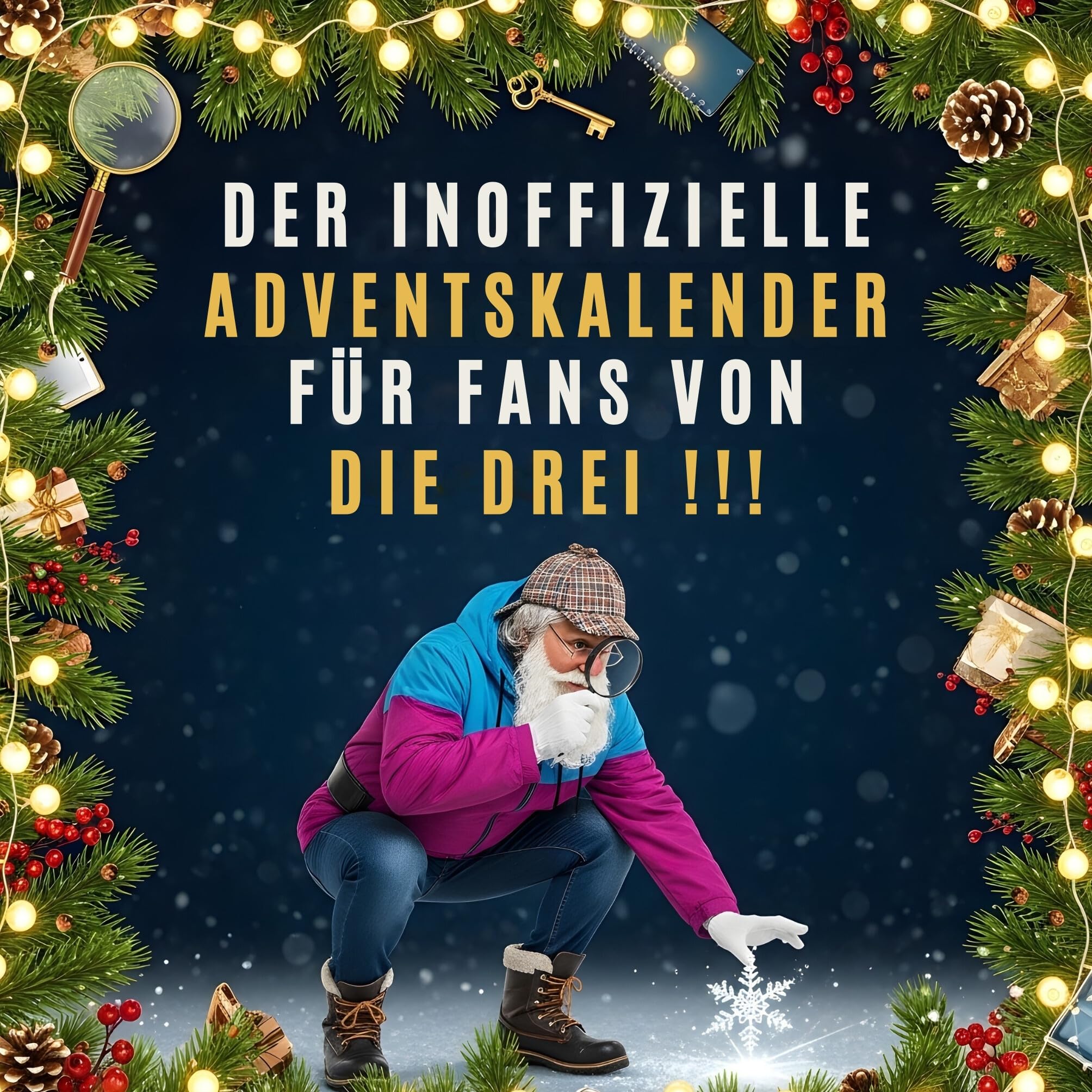 Der inoffizielle Adventskalender für Fans von Die drei !!! Humour & Satire