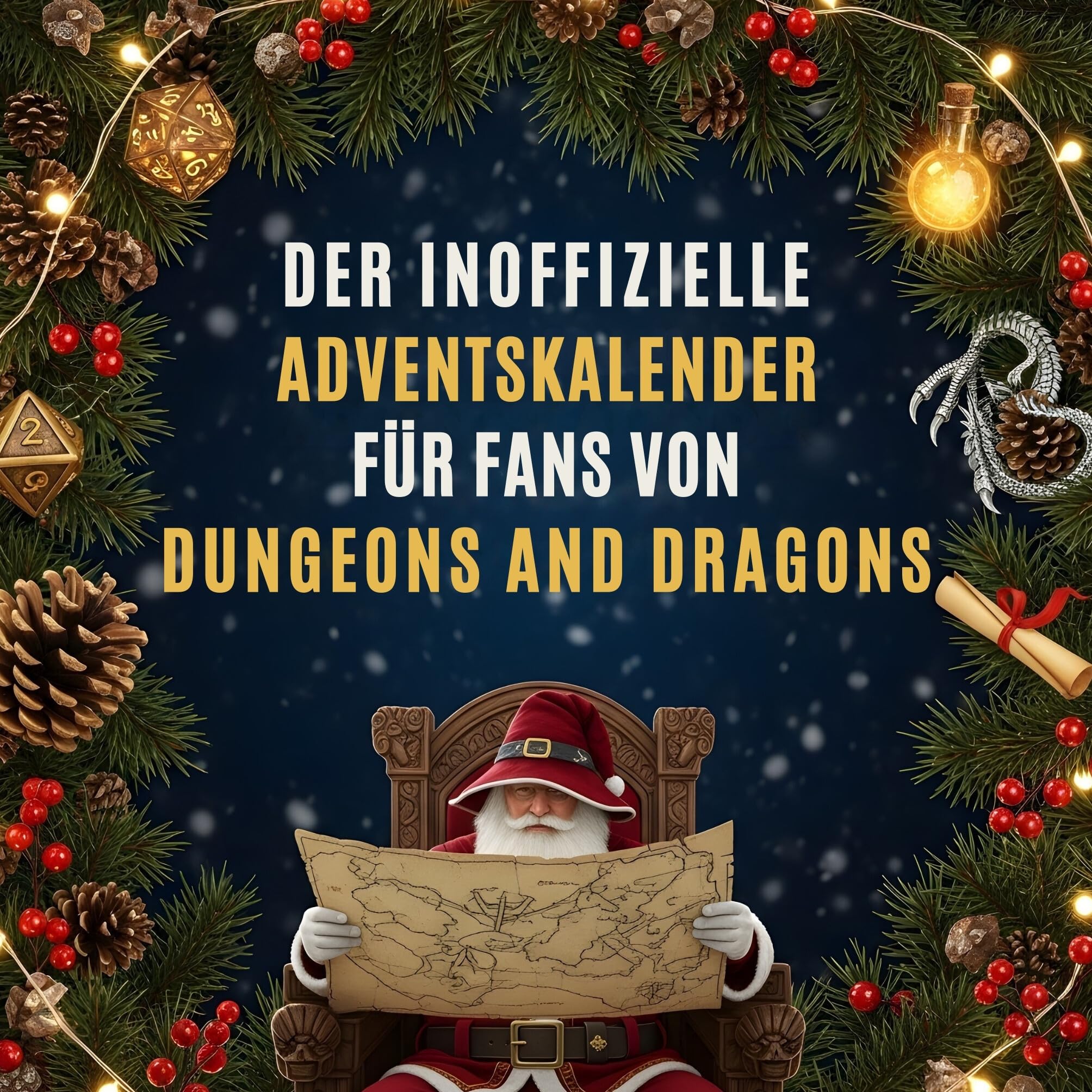 Der inoffizielle Adventskalender für Fans von Dungeons and Dragons Humour & Satire