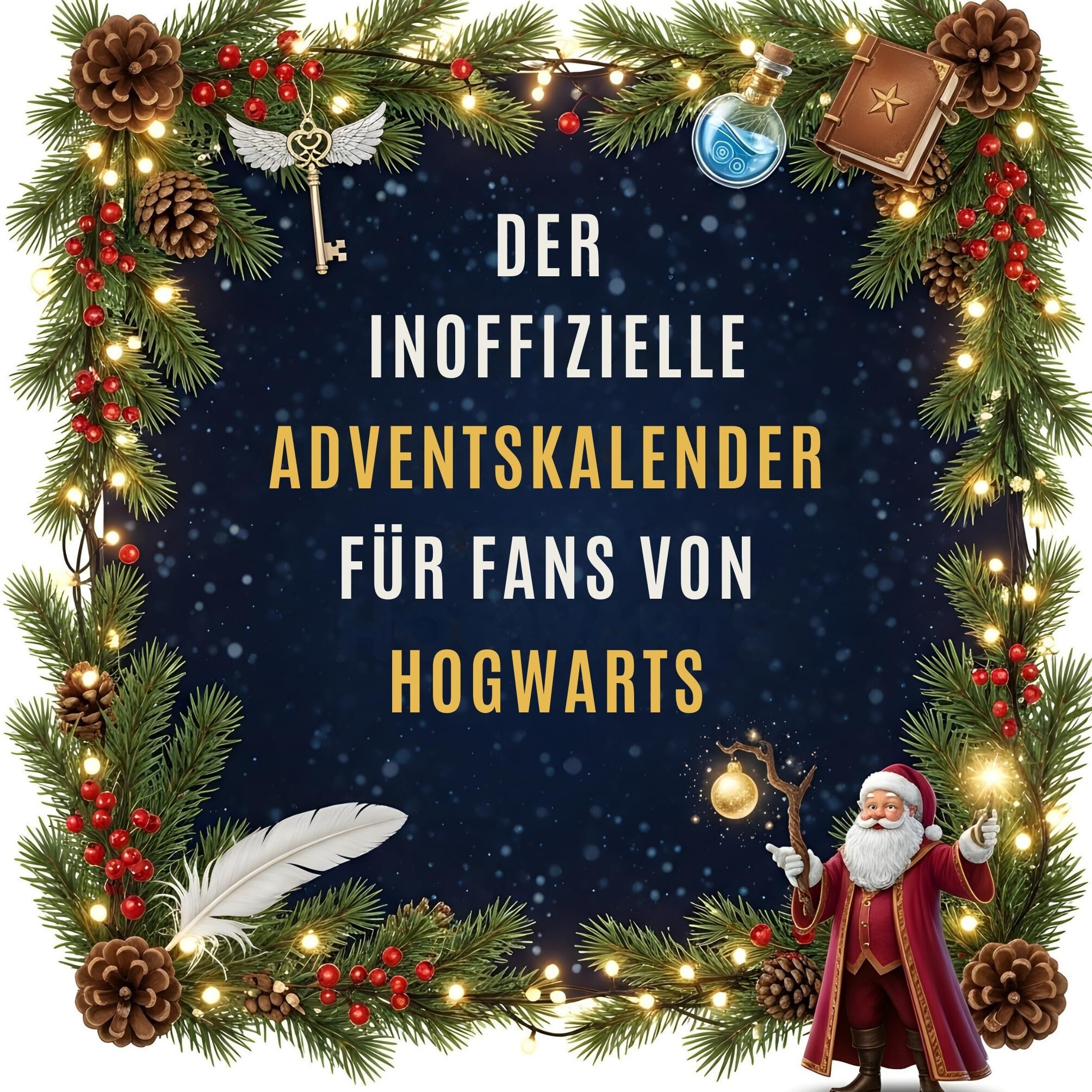 Der inoffizielle Adventskalender für Fans von Hogwarts Humour & Satire