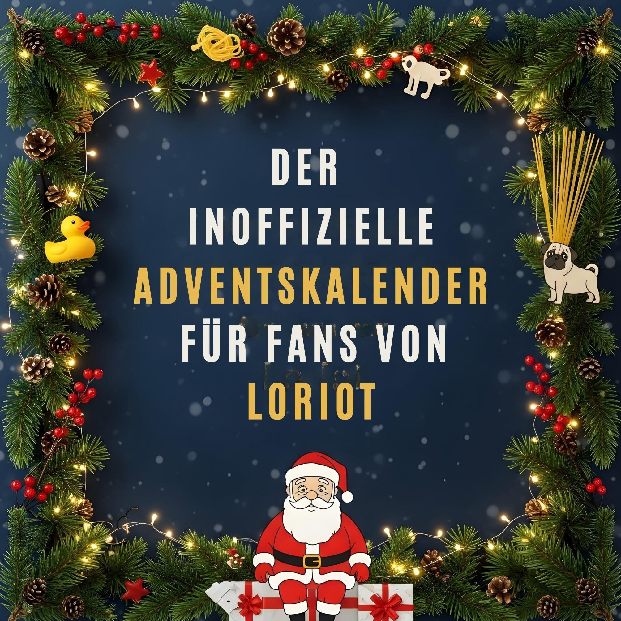 Der inoffizielle Adventskalender für Fans von Loriot Humour & Satire