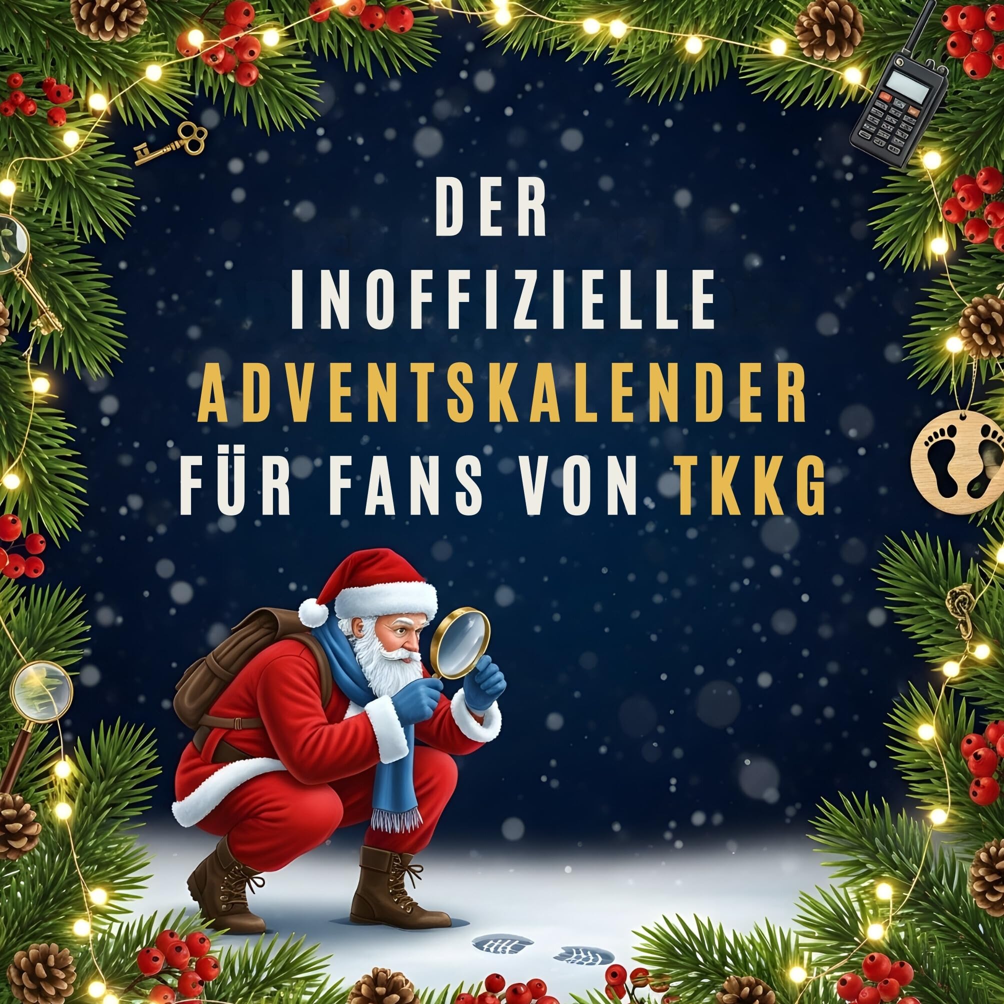 Der inoffizielle Adventskalender für Fans von TKKG Humour & Satire