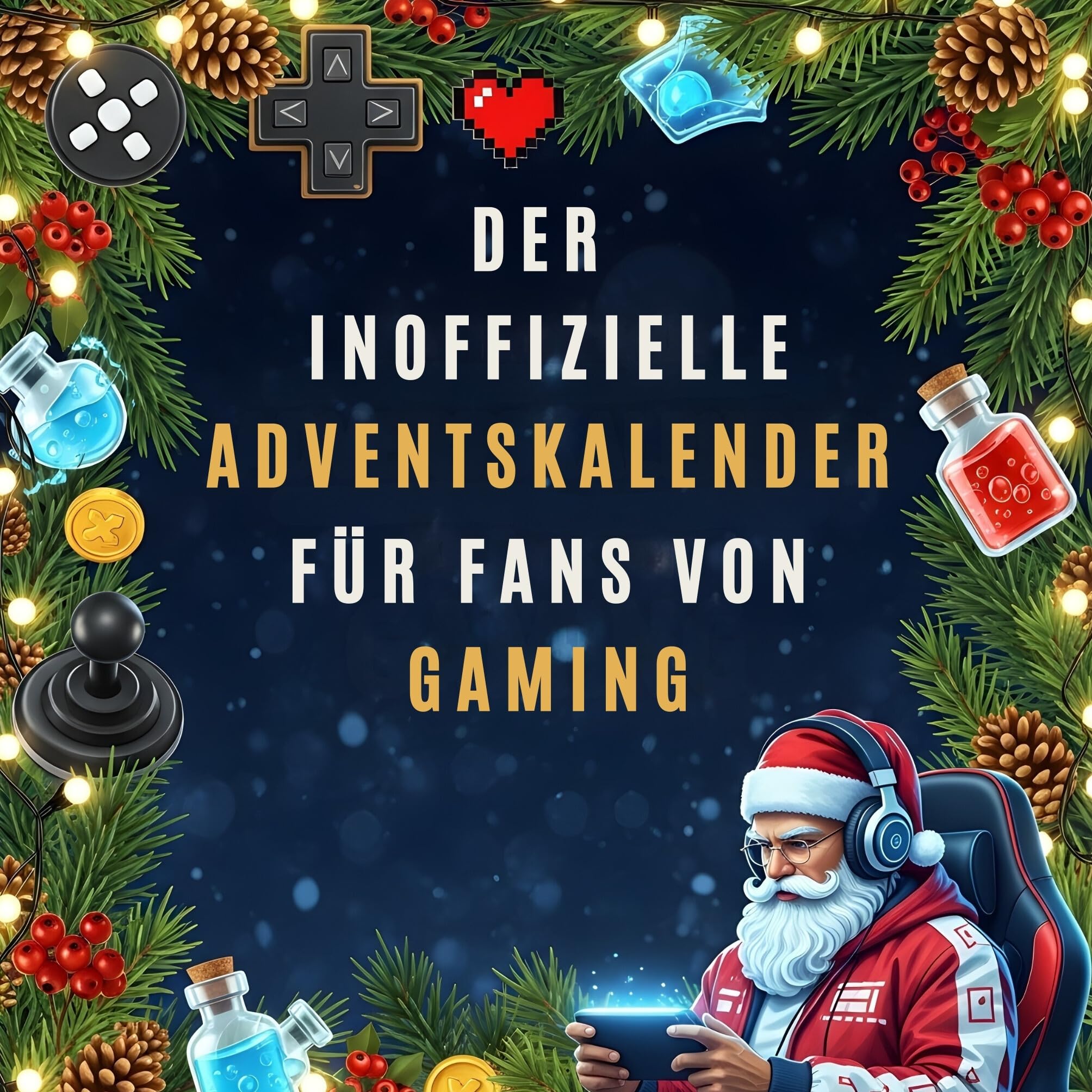 Der inoffizielle Adventskalender für Fans von Gaming Humour & Satire