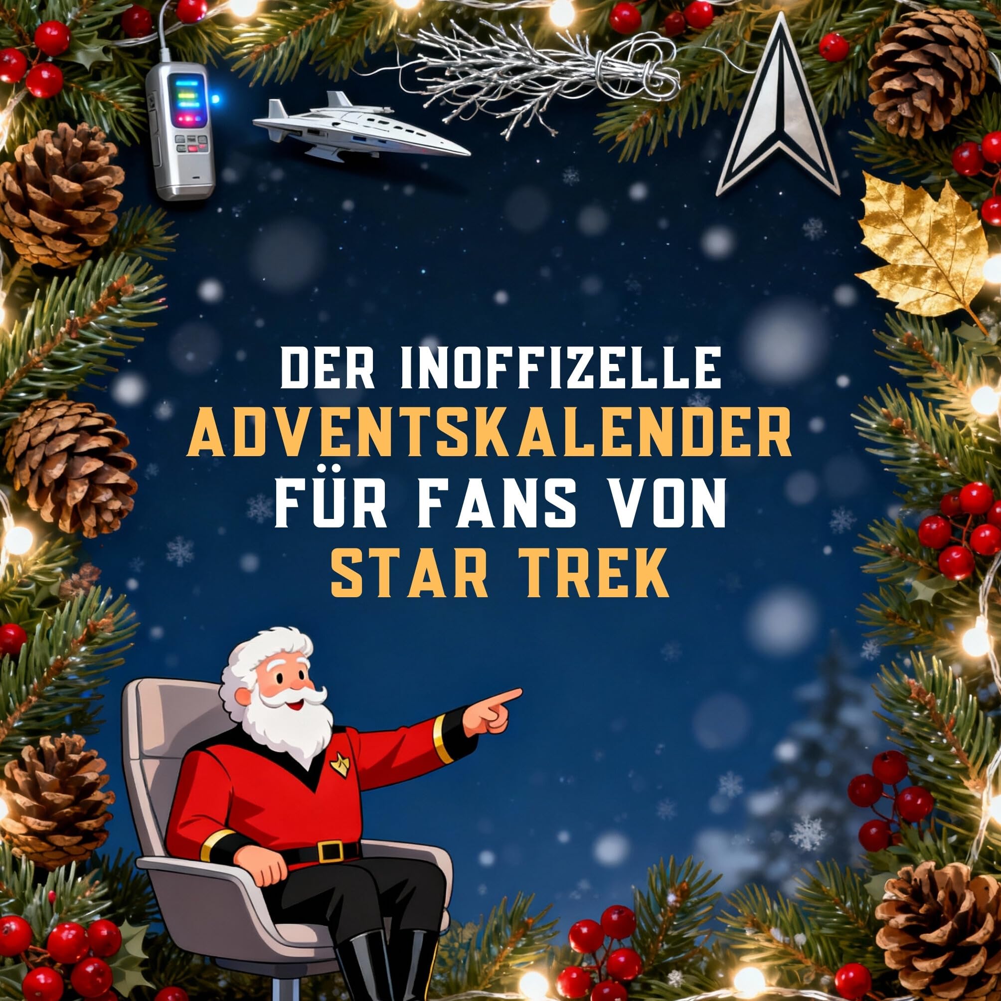 Der inoffizielle Adventskalender für Fans von Star Trek Humour & Satire