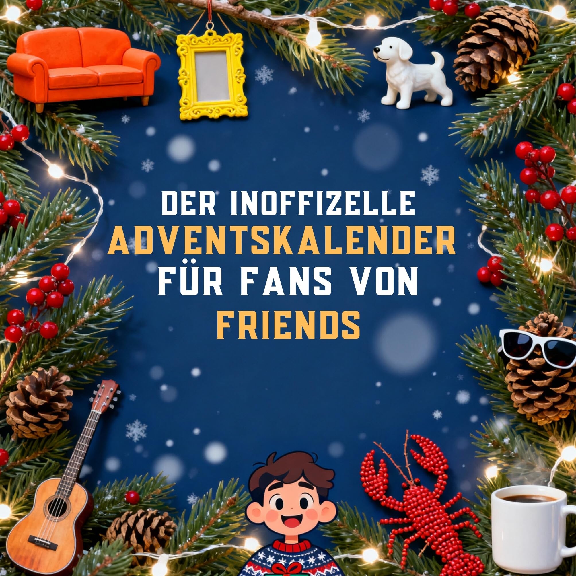 Der inoffizielle Adventskalender für Fans von Friends Humour & Satire