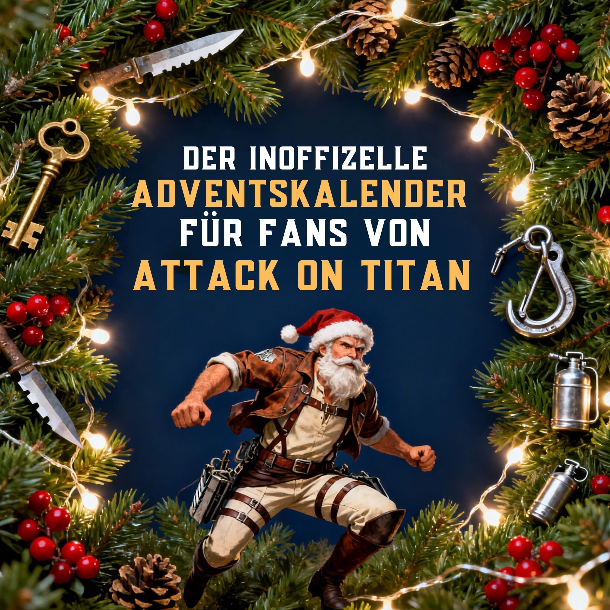 Der inoffizielle Adventskalender für Fans von Attack on Titan Humour & Satire