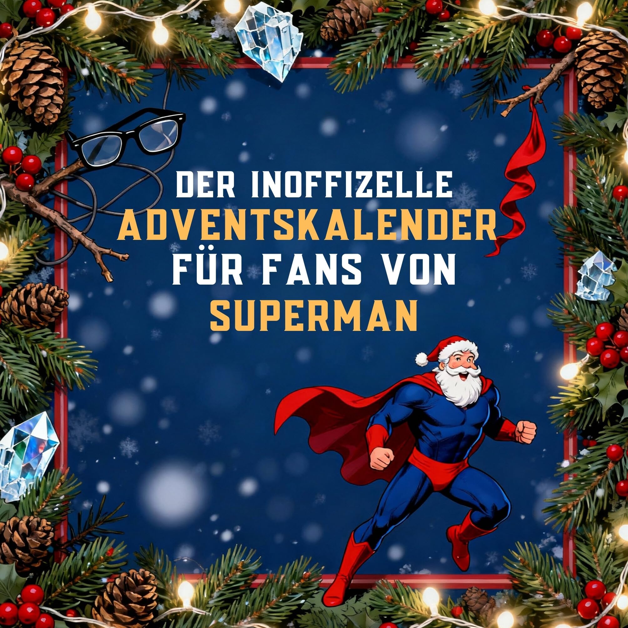 Der inoffizielle Adventskalender für Fans von Superman Humour & Satire