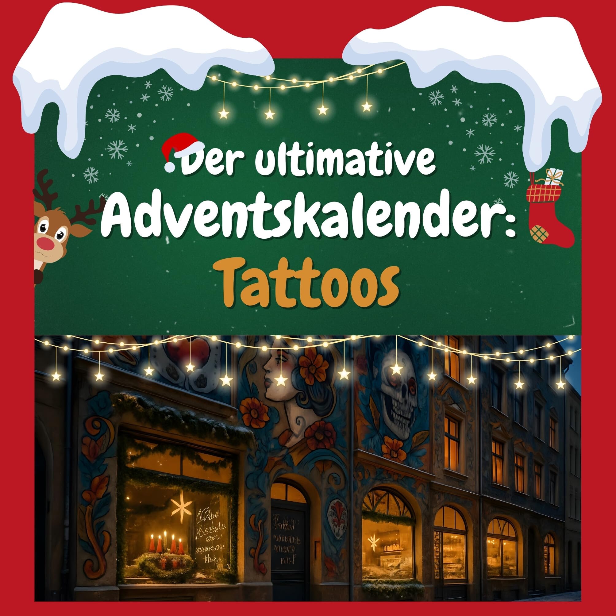 Der ultimative Adventskalender: Tattoos Humour & Satire