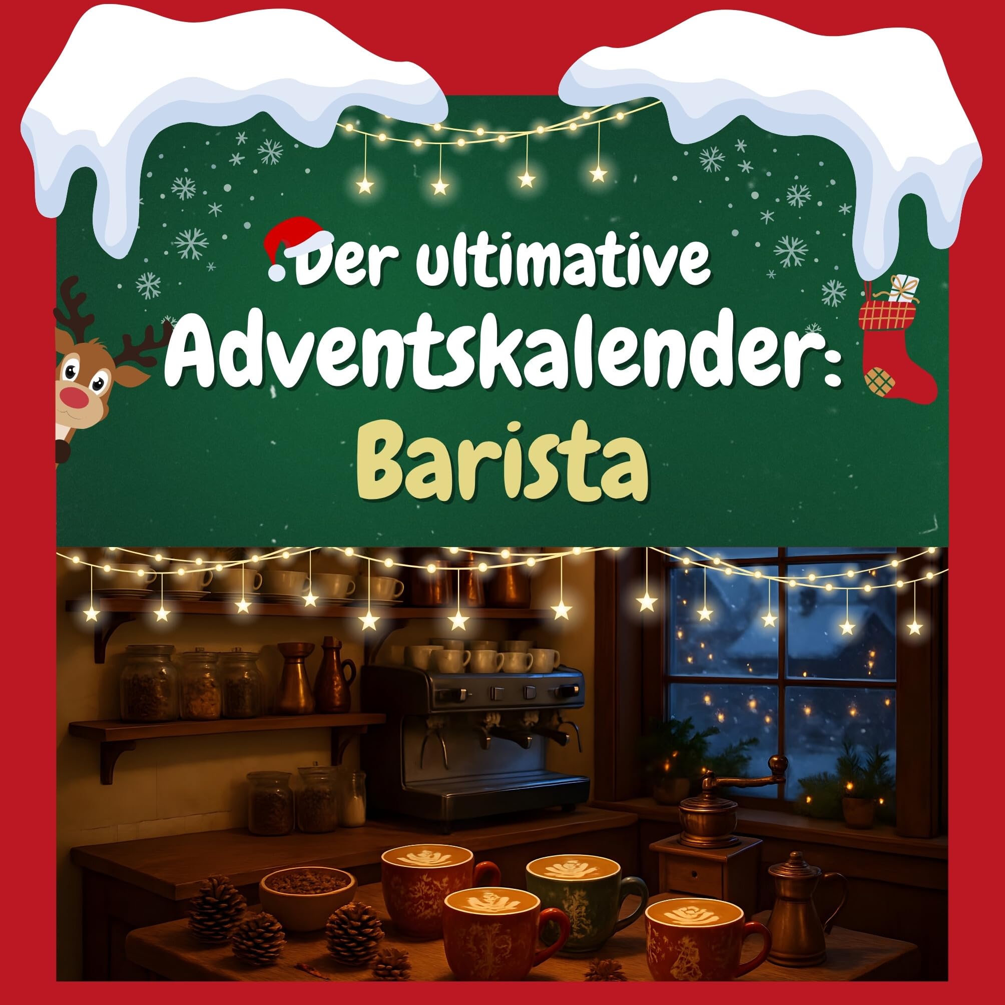 Der ultimative Adventskalender: Barista Humour & Satire