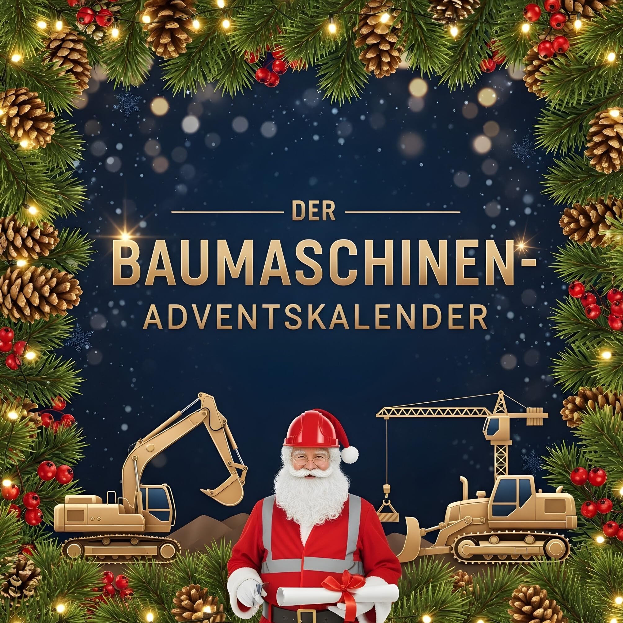 Der Baumaschinen-Adventskalender Humour & Satire
