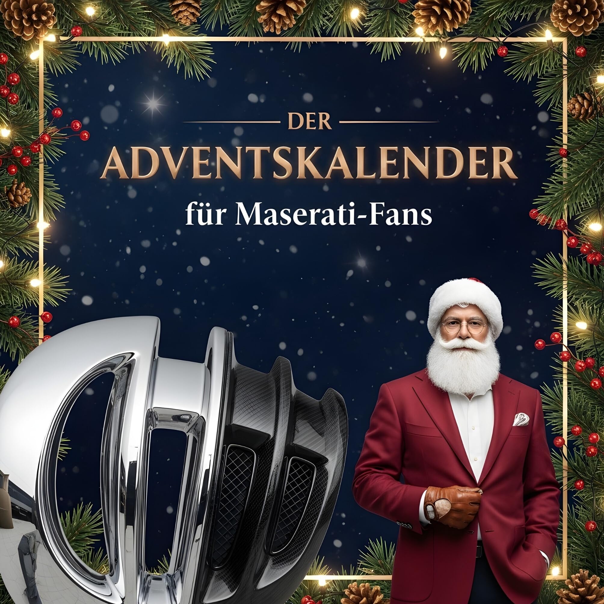 Der Adventskalender für Maserati-Fans Humour & Satire