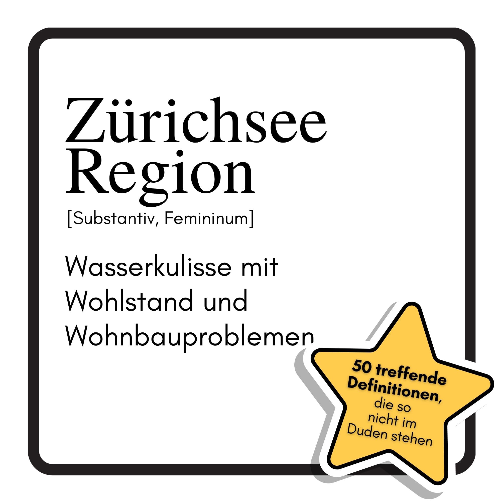 Zürichsee Region Humour & Satire