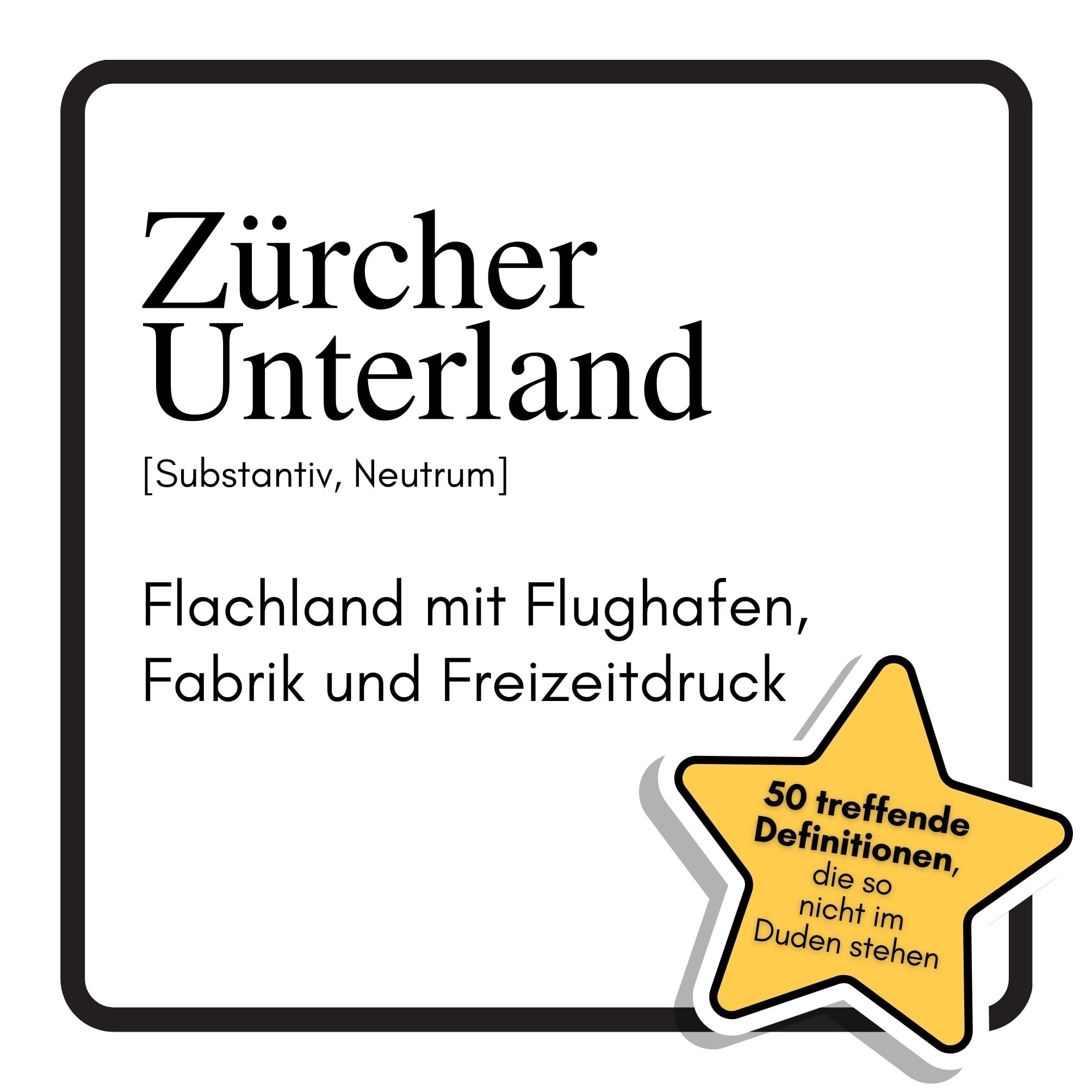 Zürcher Unterland Humour & Satire