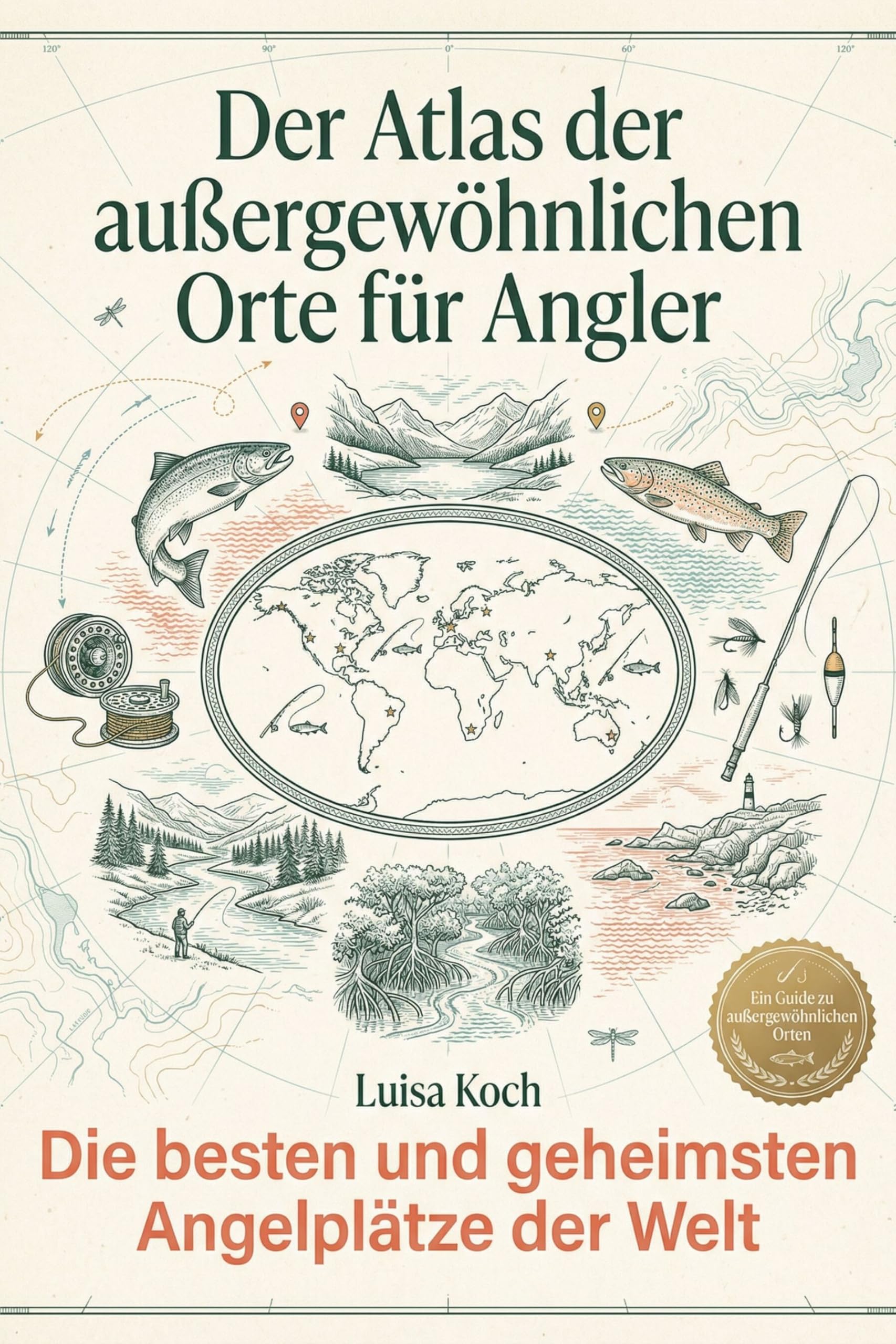Der Atlas der außergewöhnlichen Orte für Angler Lifestyle