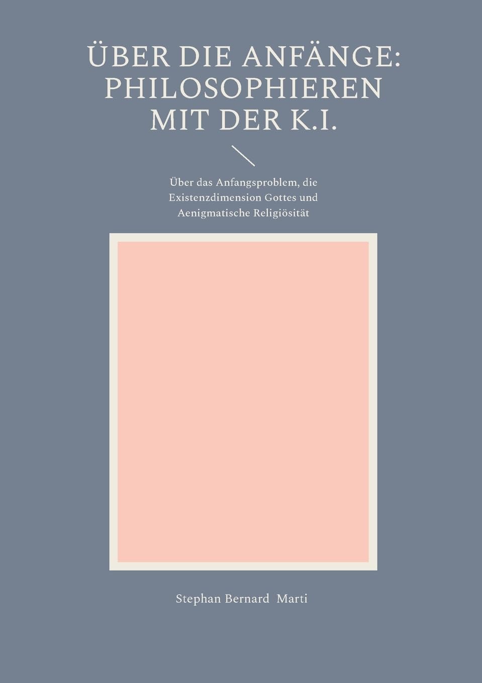 Über die Anfänge: Philosophieren mit der K.I. Social Sciences