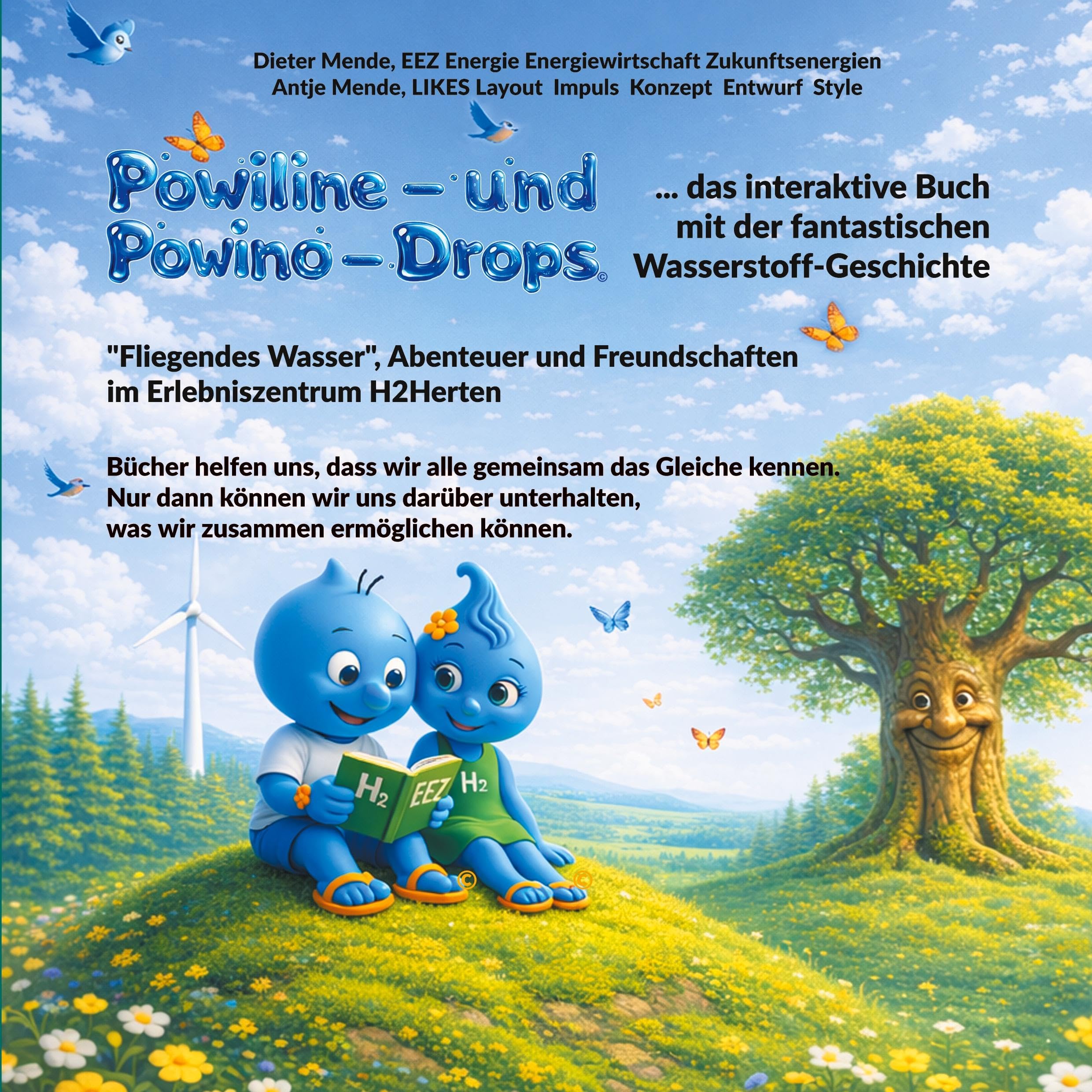 Powiline- und Powino-Drops: das interaktive Buch mit der fantastischen Wasserstoff-Geschichte Novels & Short Stories