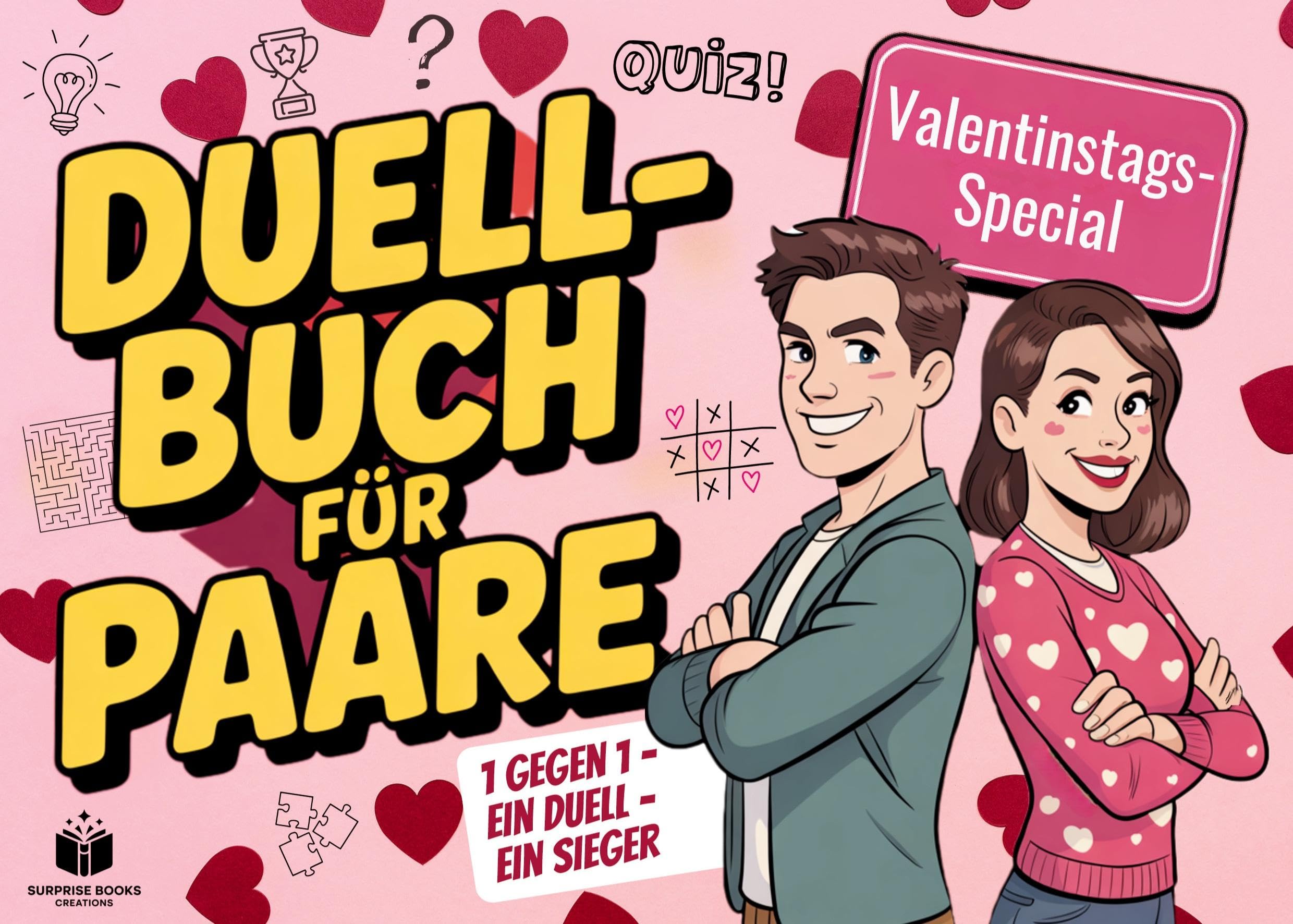 Das Duell-Buch für Paare: Valentinstag Special Leisure, Home & Garden