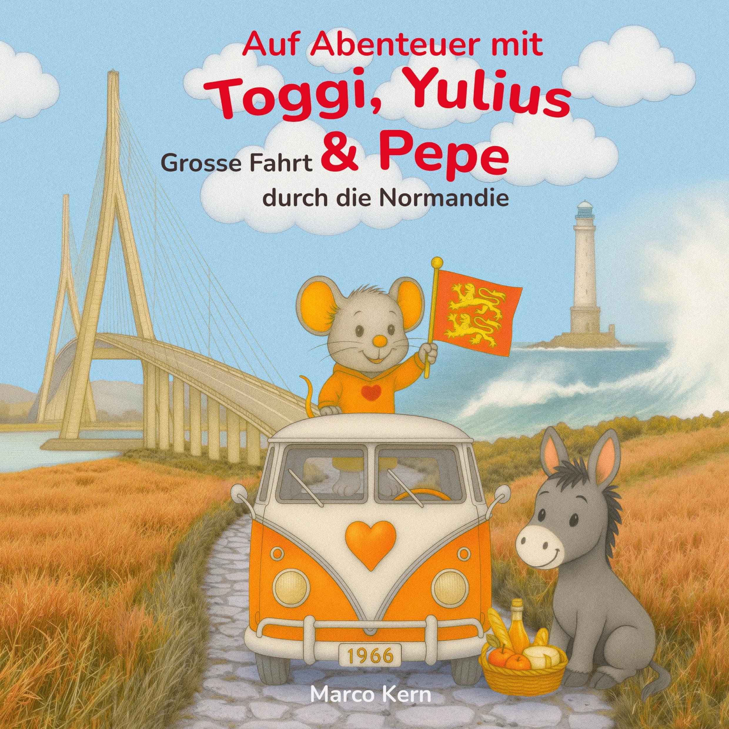 Auf Abenteuer mit Toggi, Yulius & Pepe Grosse Fahrt durch die Normandie Leisure, Home & Garden