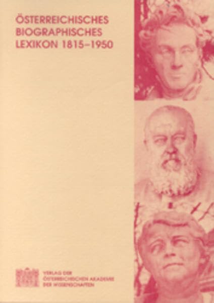 Österreichisches Biographisches Lexikon 1815-1950 / Österreichisches Biographisches Lexikon 1815-1950 General education