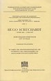 Hugo Schuchardt. Vorträge und Aufsätze. Books